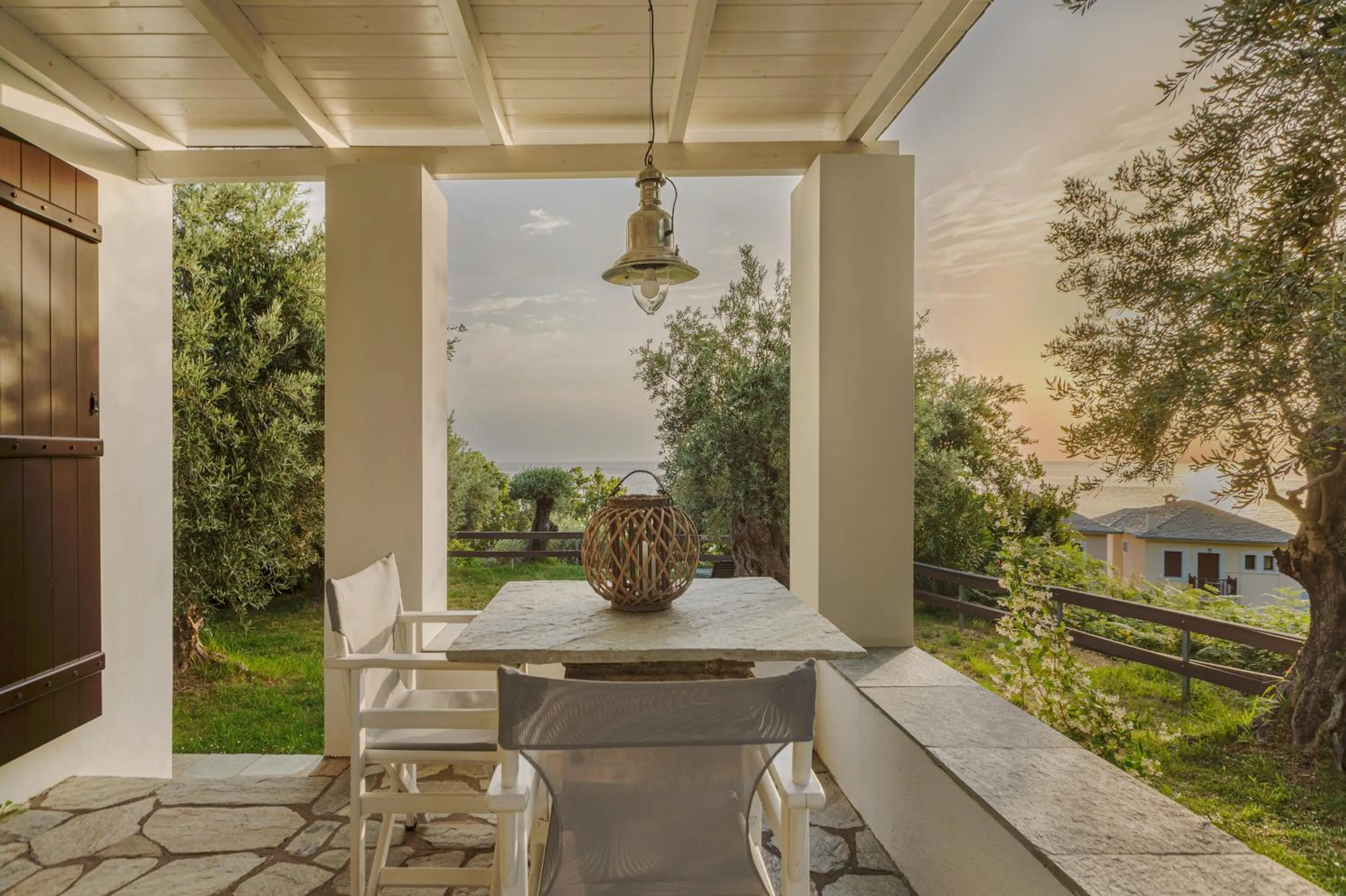 Patio in Aeolos Hotel & Villas - Pelion