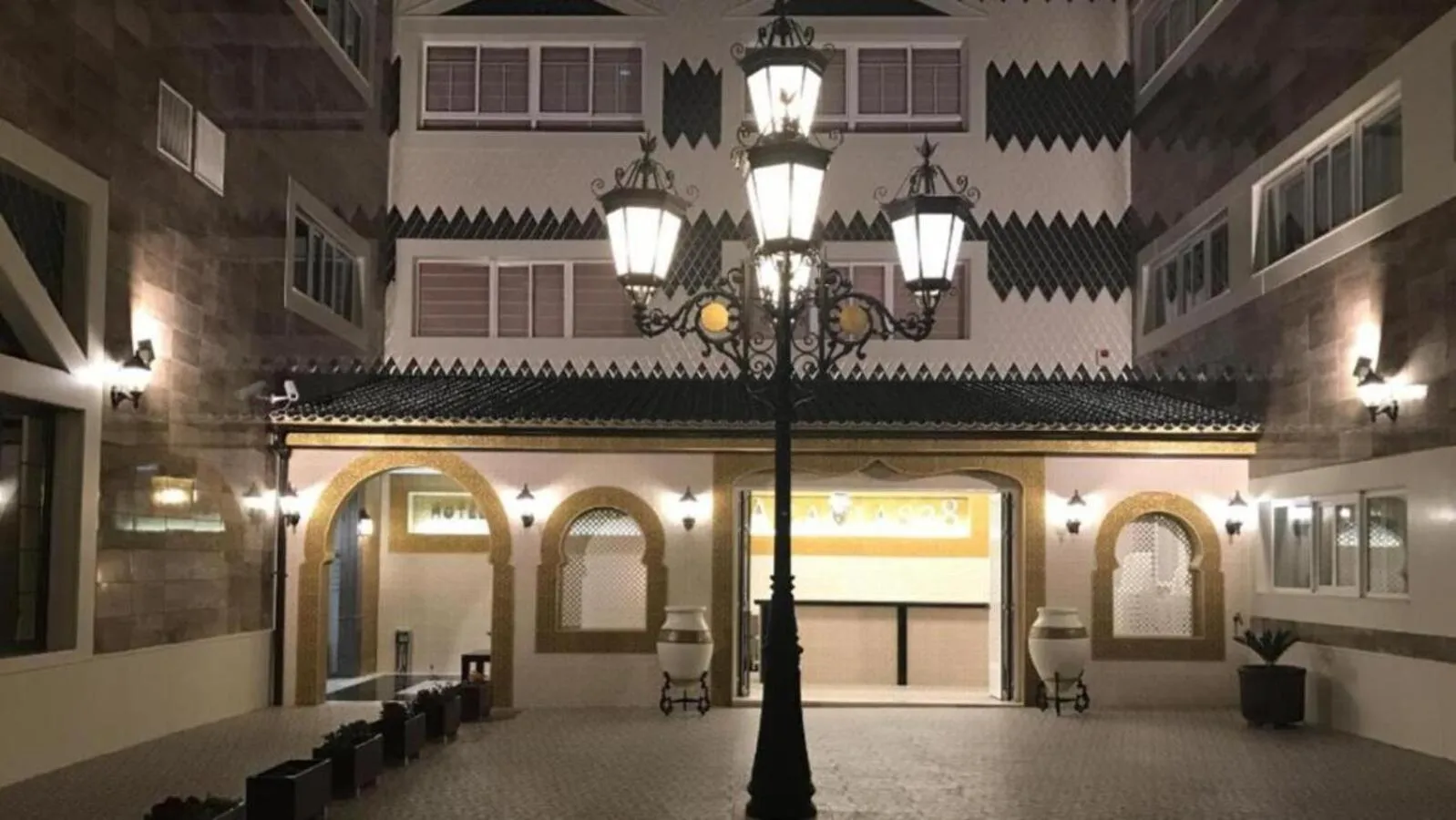 Facade/entrance in Hotel Las Acacias