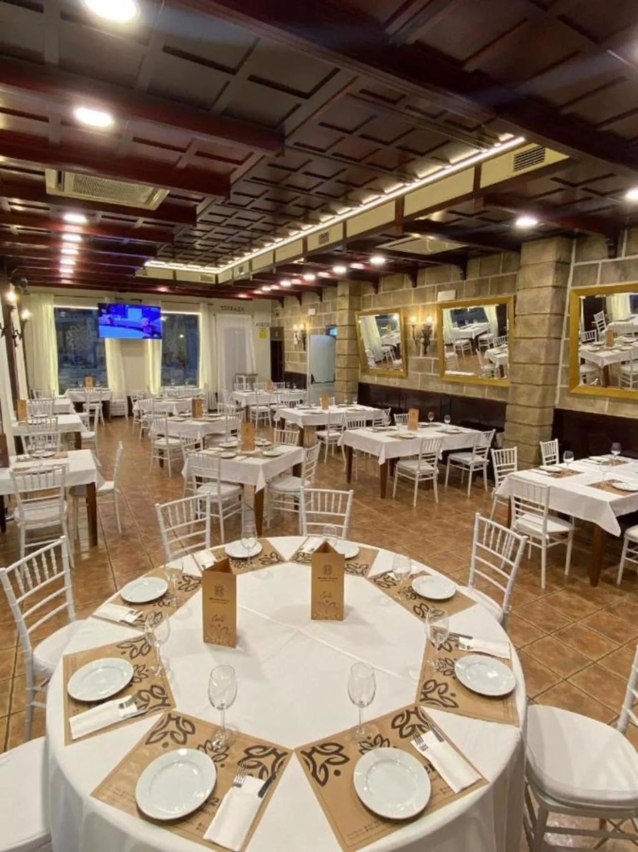 Dining area in Hotel Las Acacias