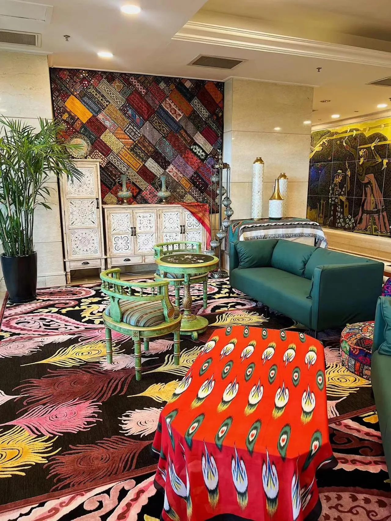 Lobby or reception in Grand Mercure Hotel Hualing