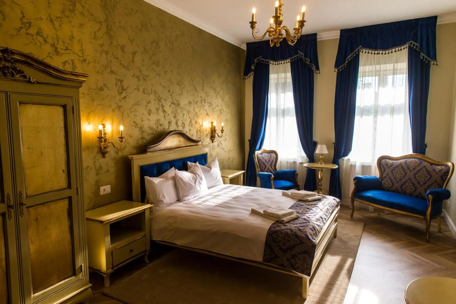 Bed in Artisans Boutique Villa