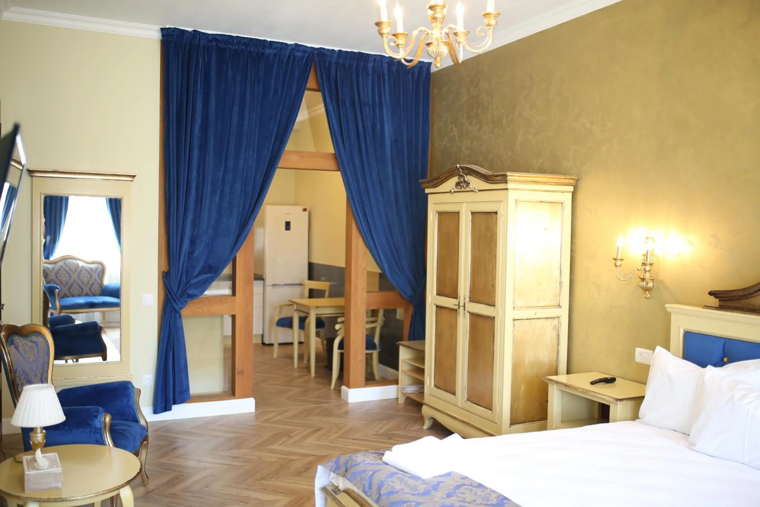 Bed in Artisans Boutique Villa