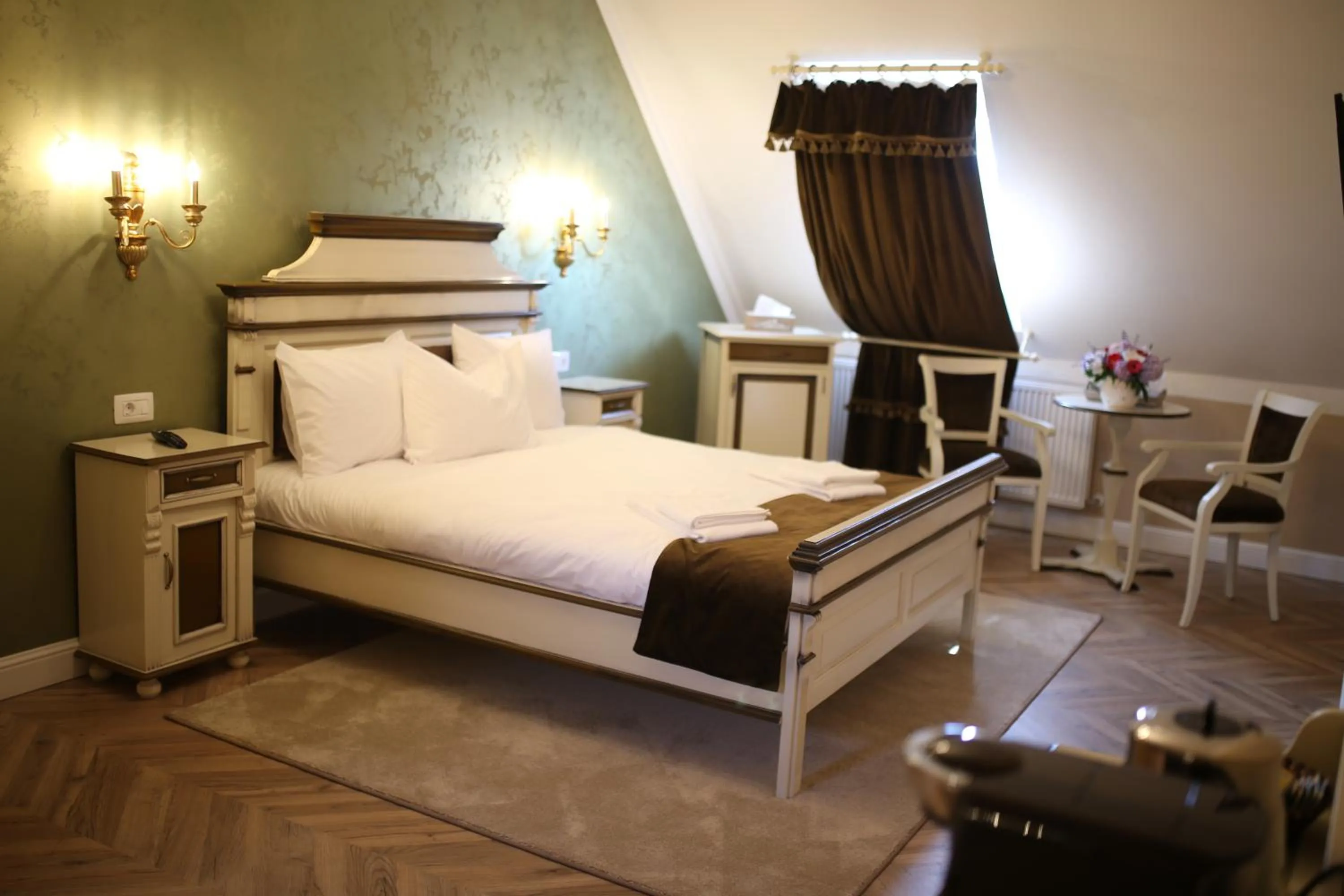 Bed in Artisans Boutique Villa