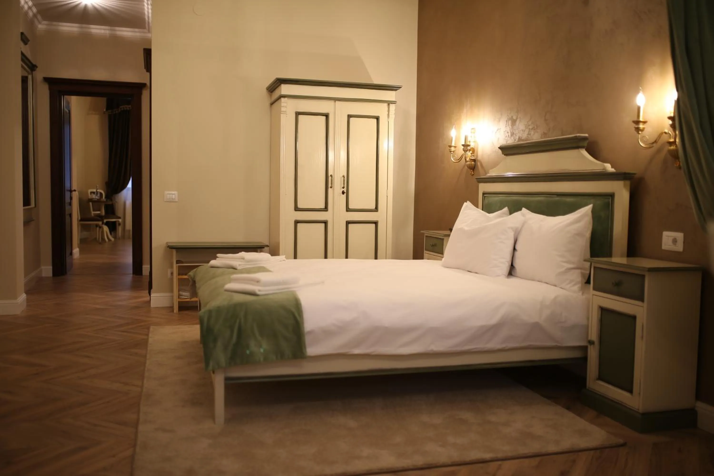 Bed in Artisans Boutique Villa