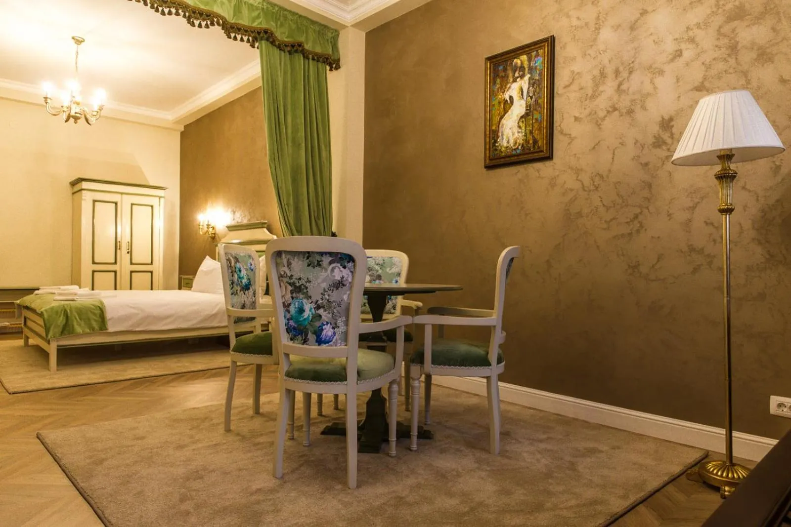 Bed in Artisans Boutique Villa