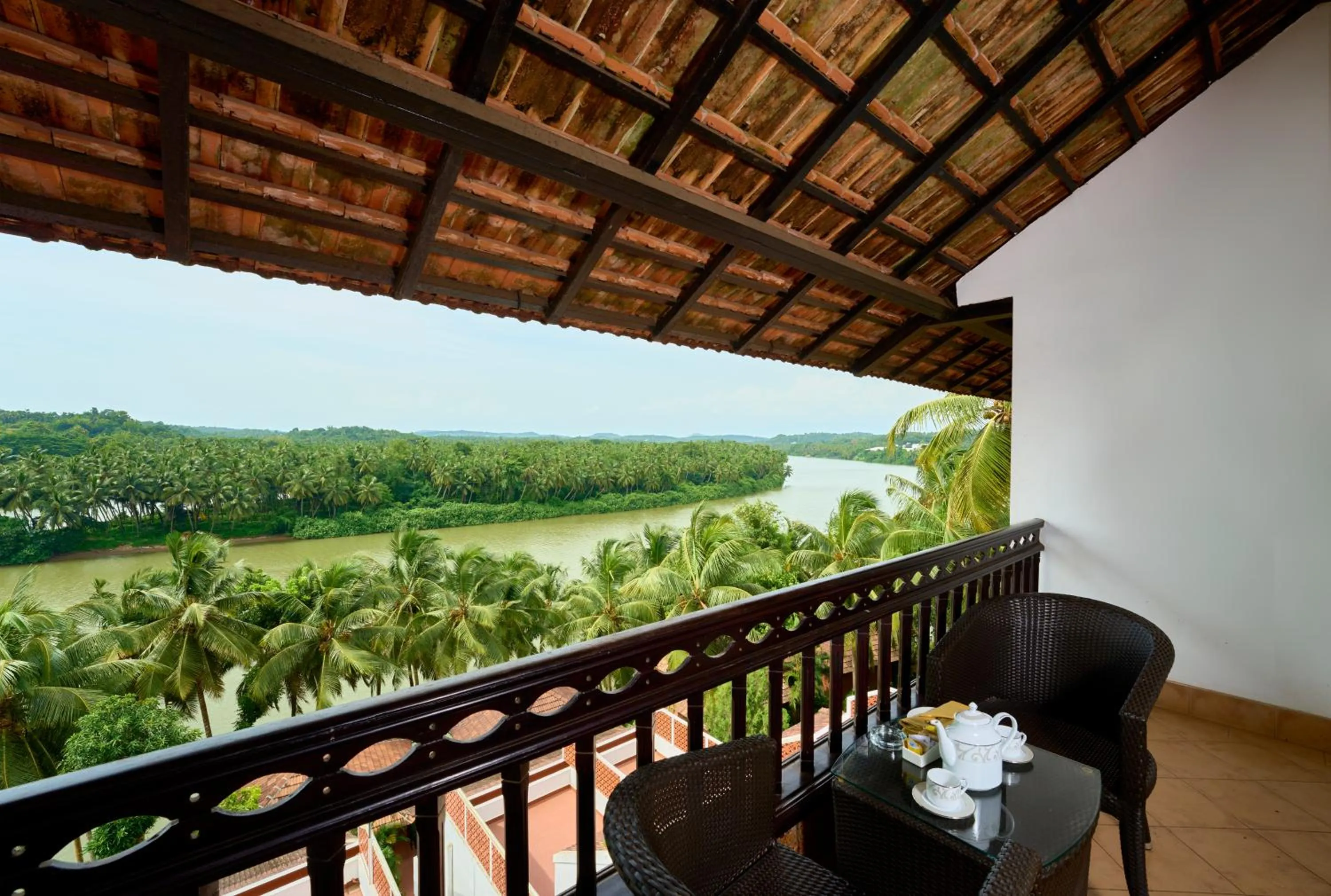 Lake view in The Raviz Kadavu, Kozhikode