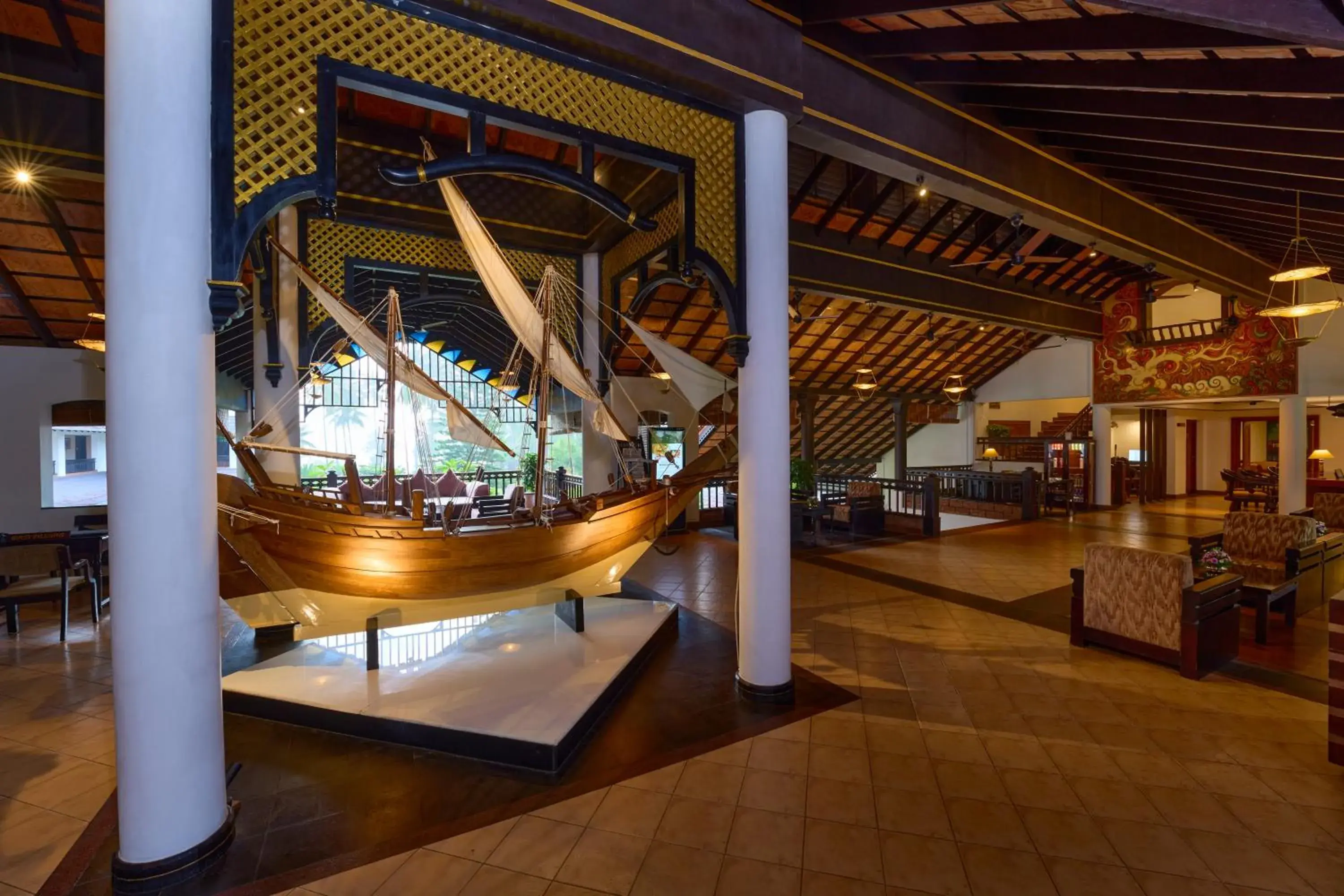 Lobby or reception in The Raviz Kadavu, Kozhikode Lobby or reception in The Raviz Kadavu, Kozhikode