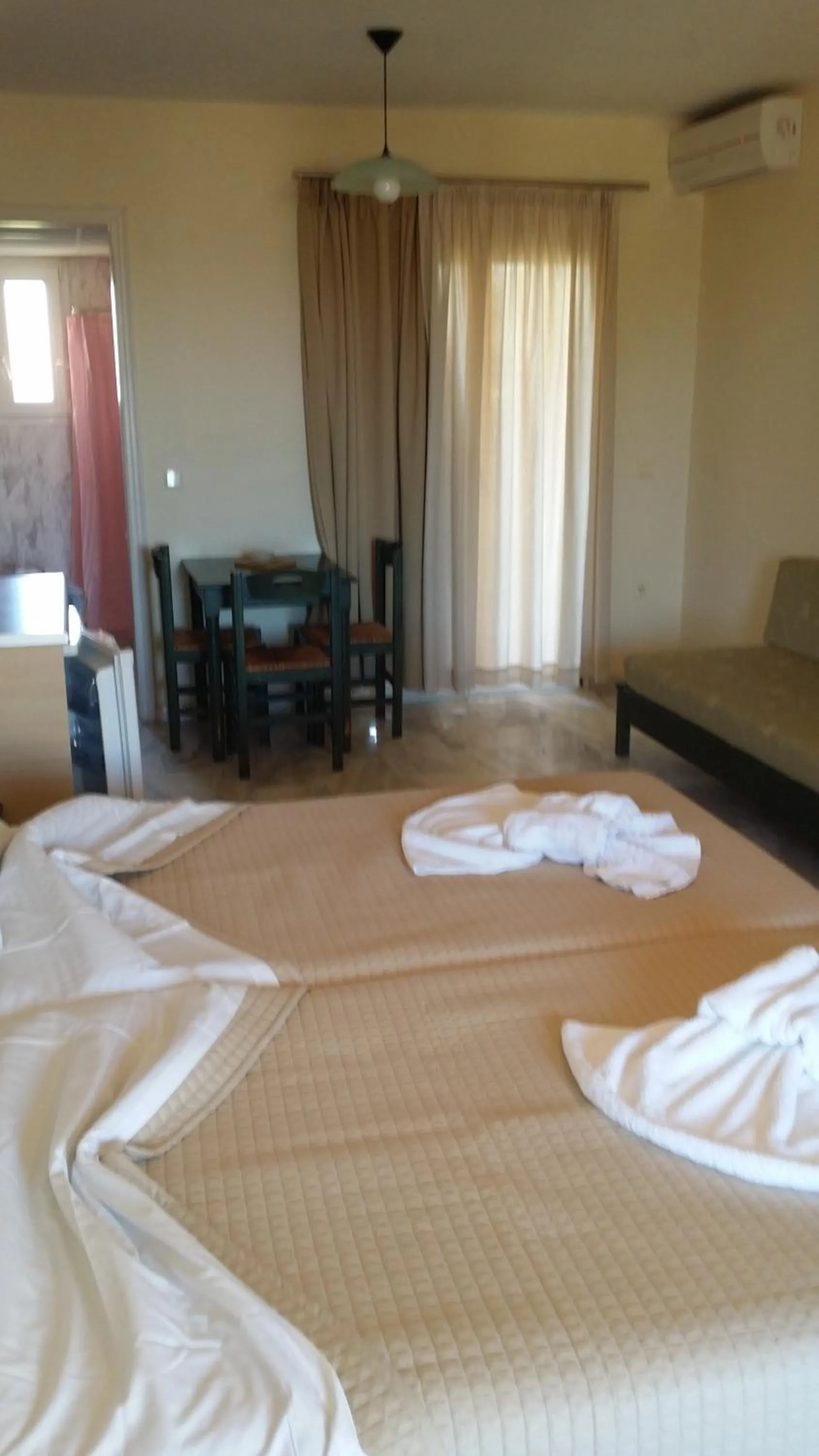 Photo of the whole room, Bed in Mythos Beach Hotel Apartments