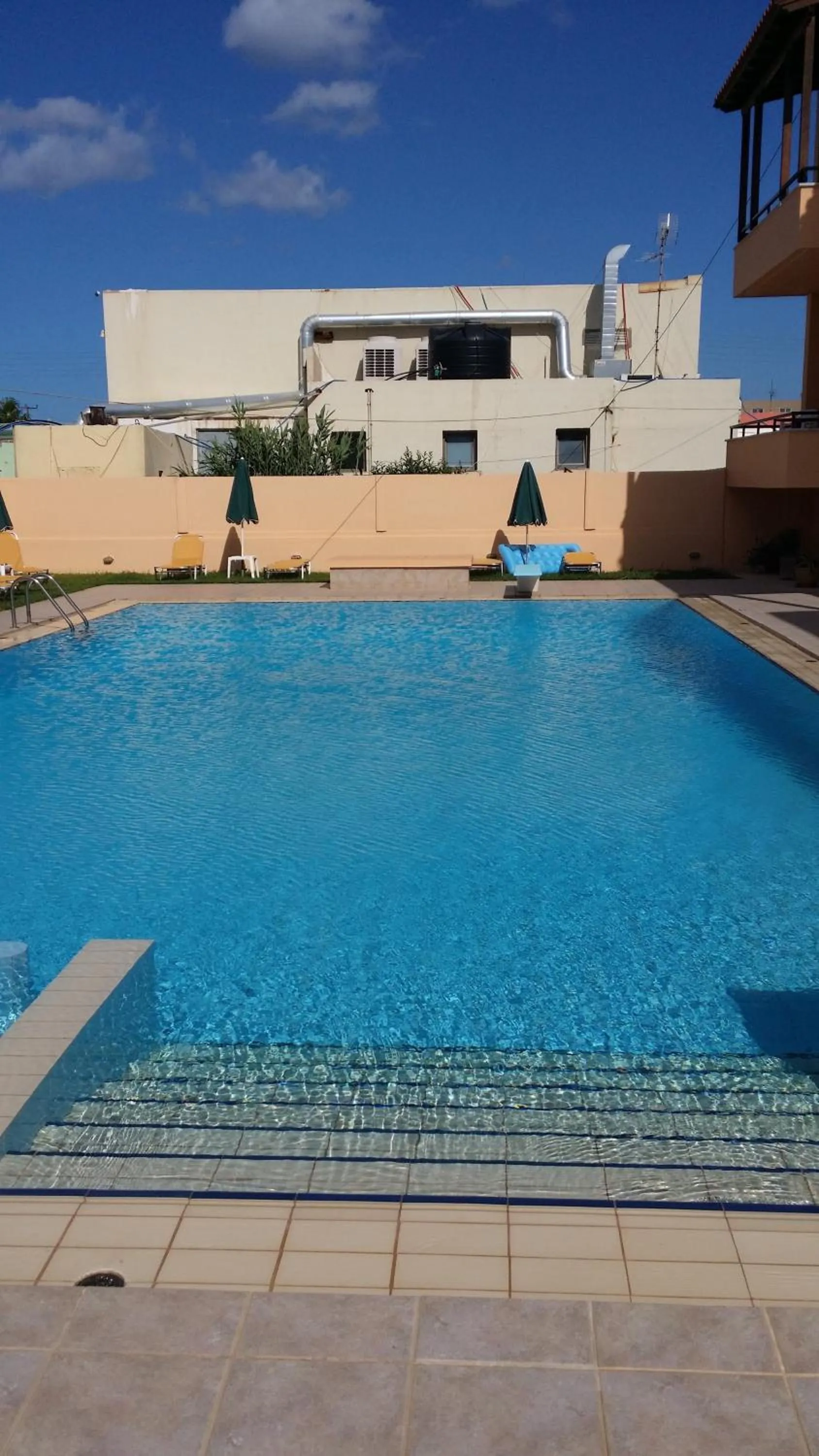 Swimming pool in Mythos Beach Hotel Apartments
