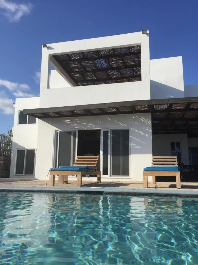 Pool view in Turtles Nest Villa