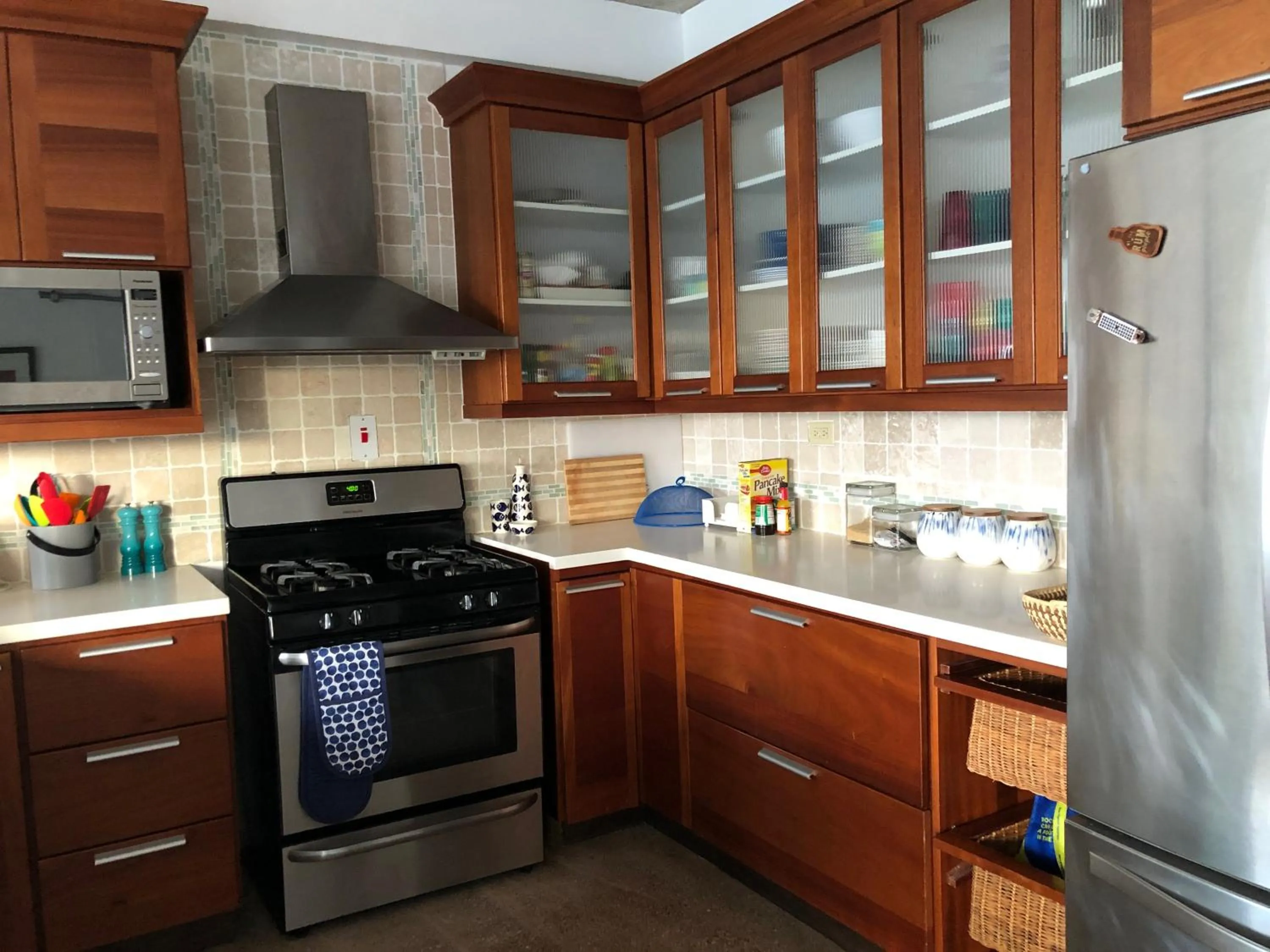 Kitchen or kitchenette in Turtles Nest Villa