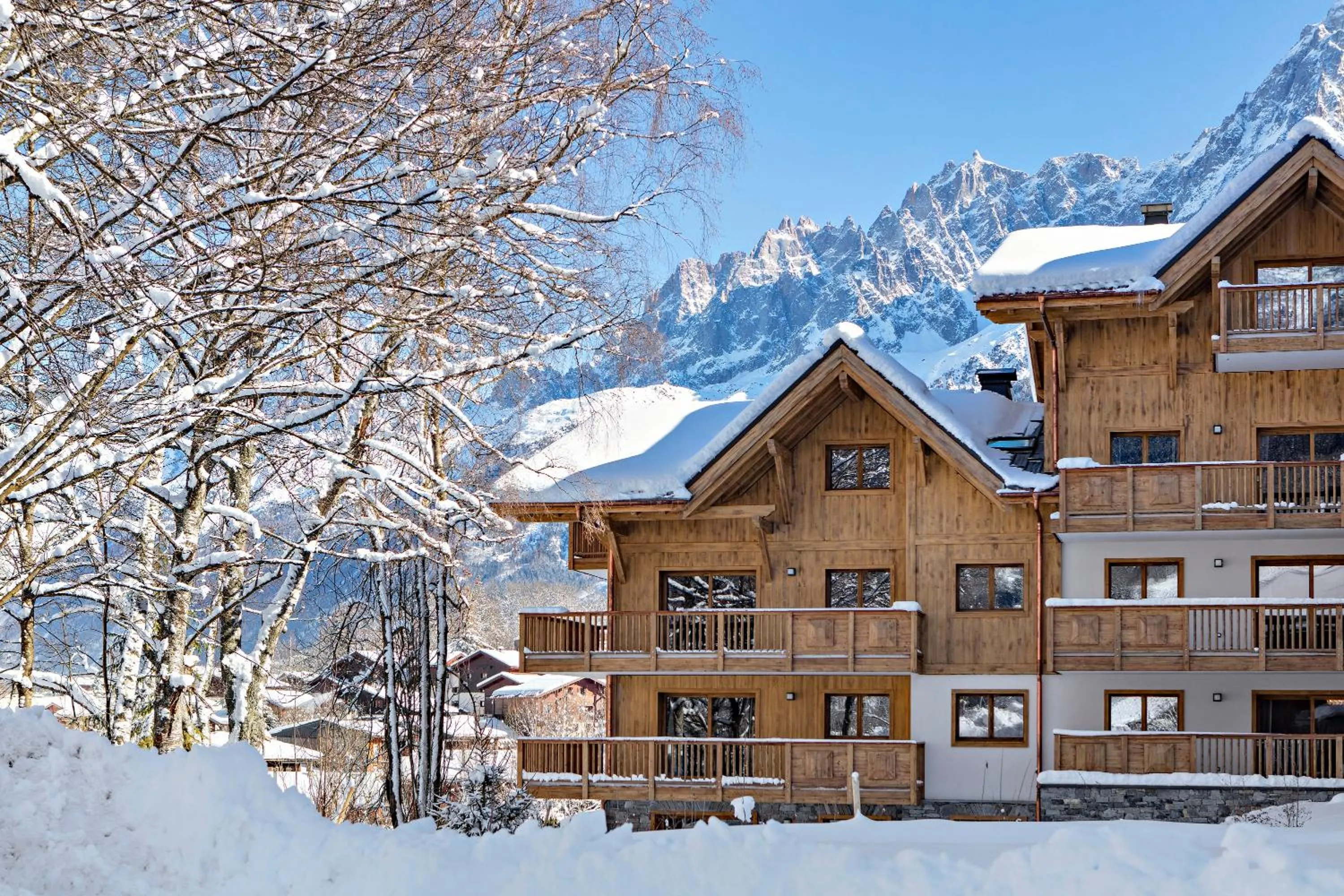 Facade/entrance in MGM Hôtels & Résidences - Résidence Chalets Elena