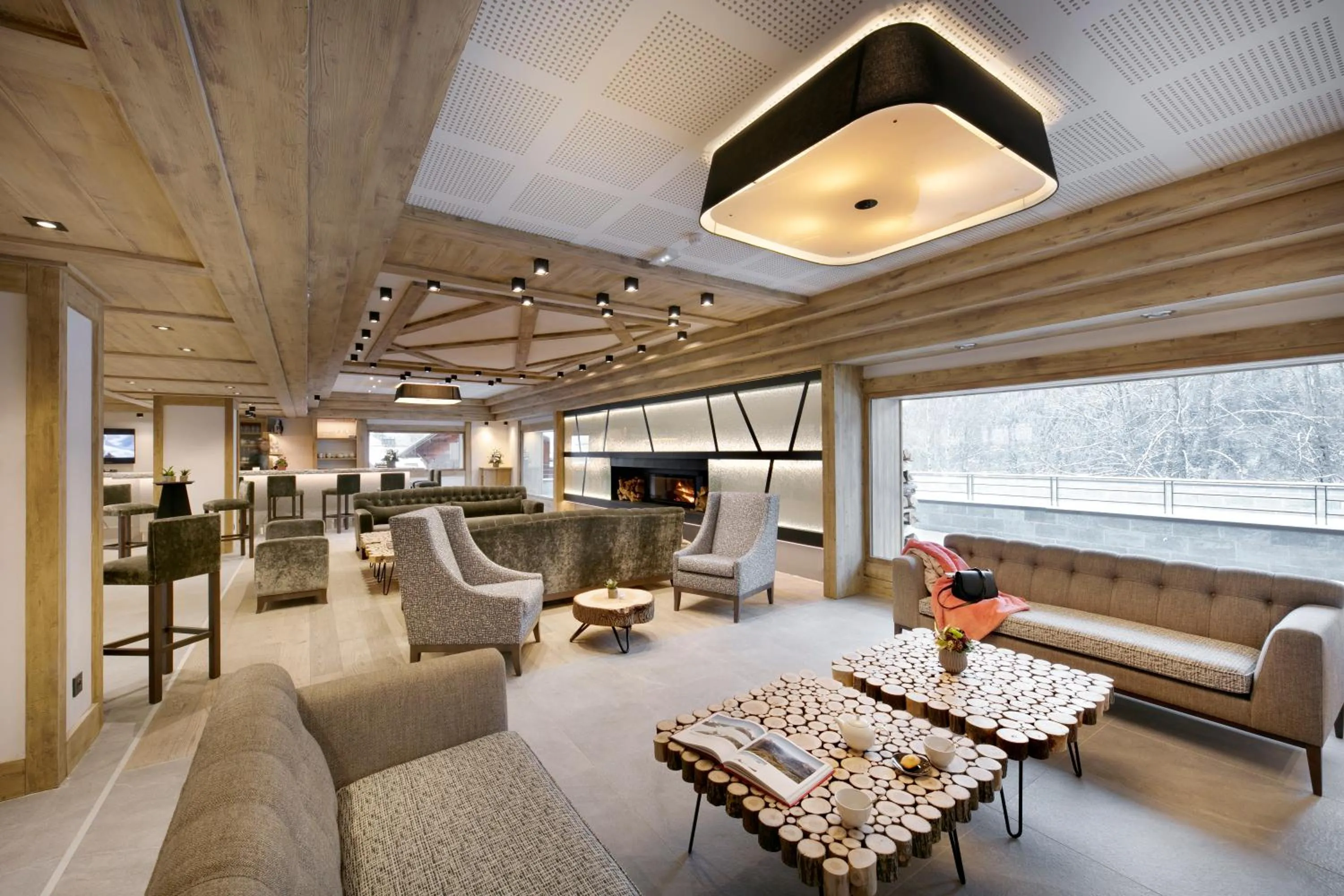 Lobby or reception in MGM Hôtels & Résidences - Résidence Chalets Elena