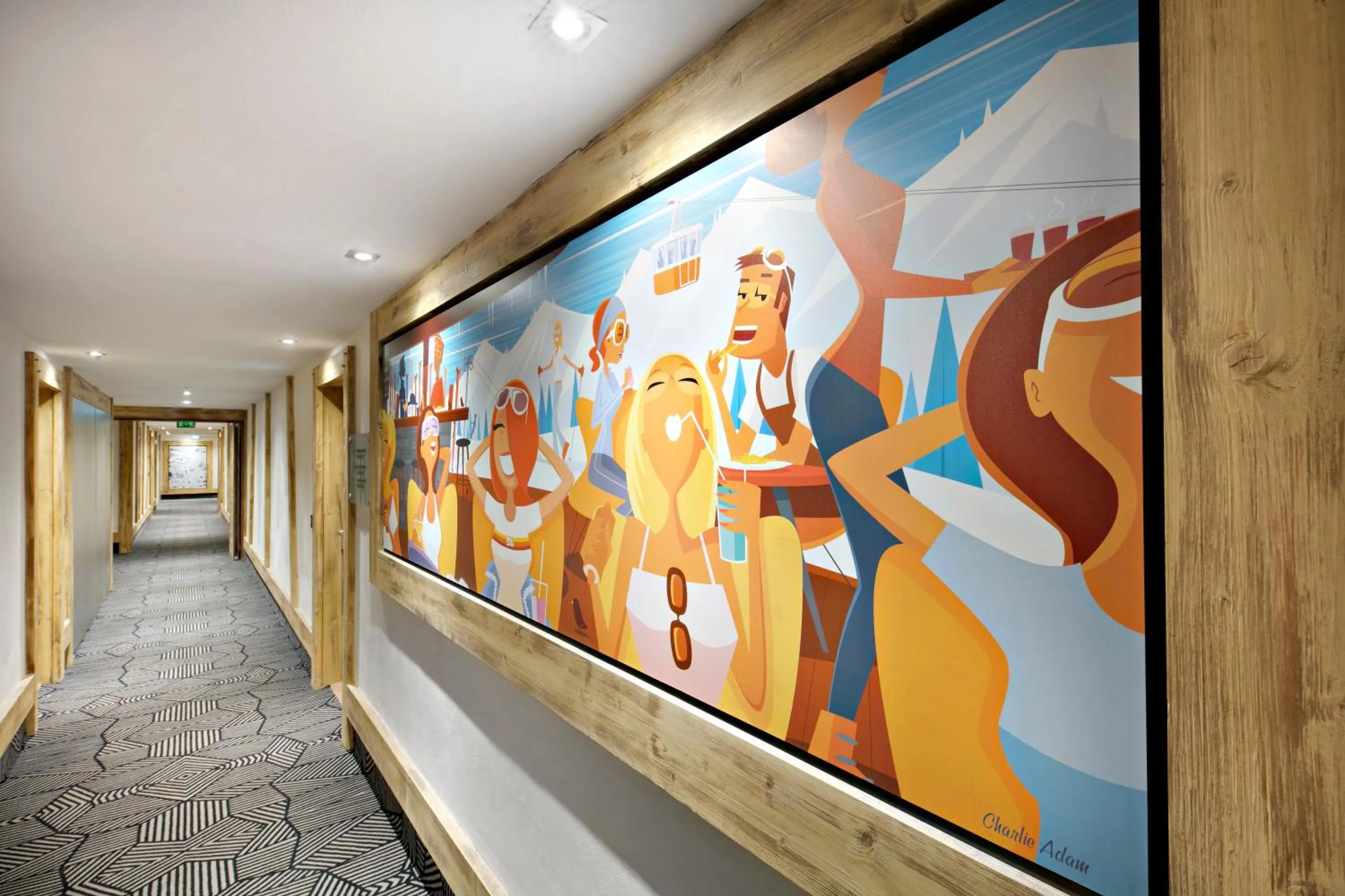 Lobby or reception in MGM Hôtels & Résidences - Résidence Chalets Elena
