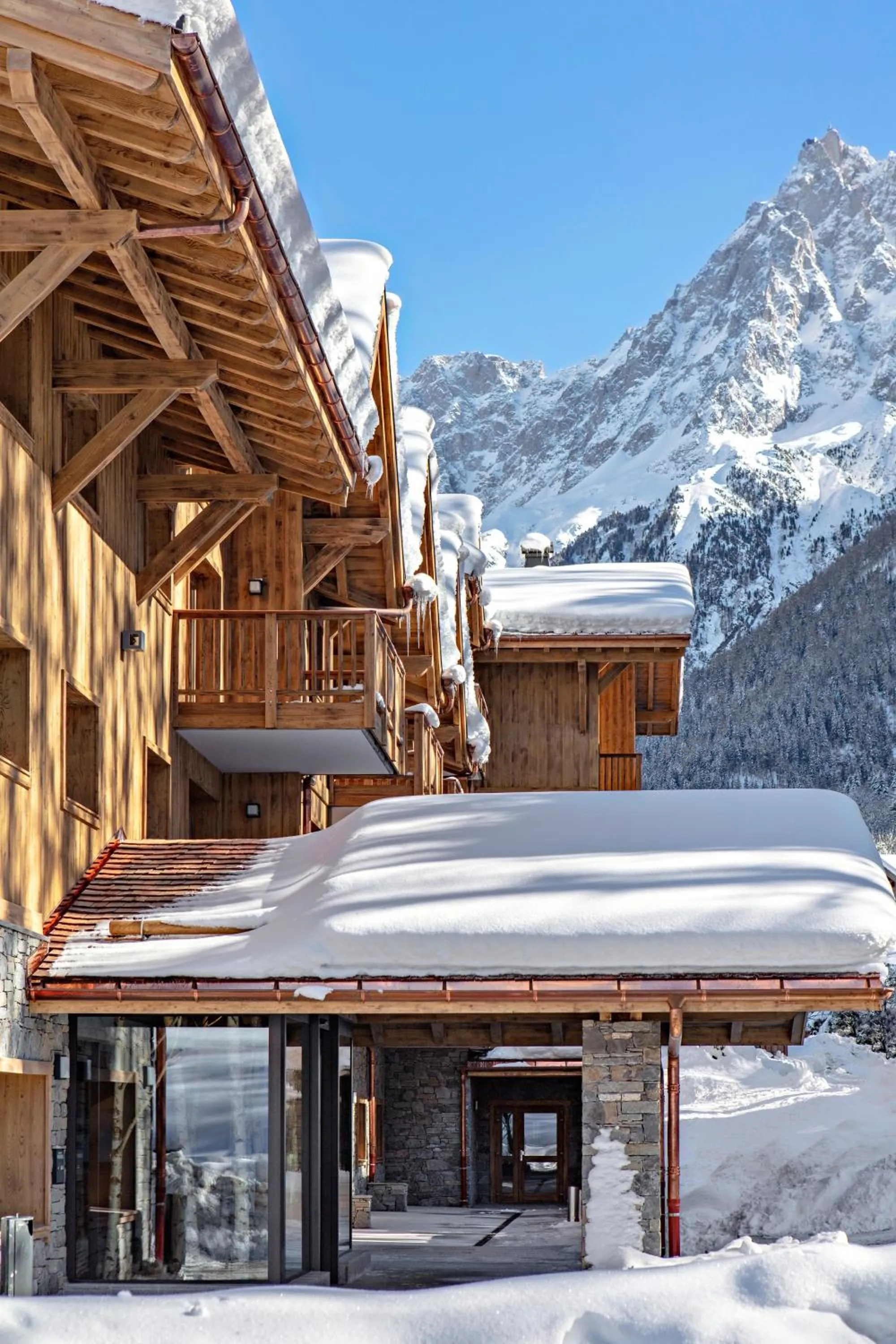 Facade/entrance in MGM Hôtels & Résidences - Résidence Chalets Elena