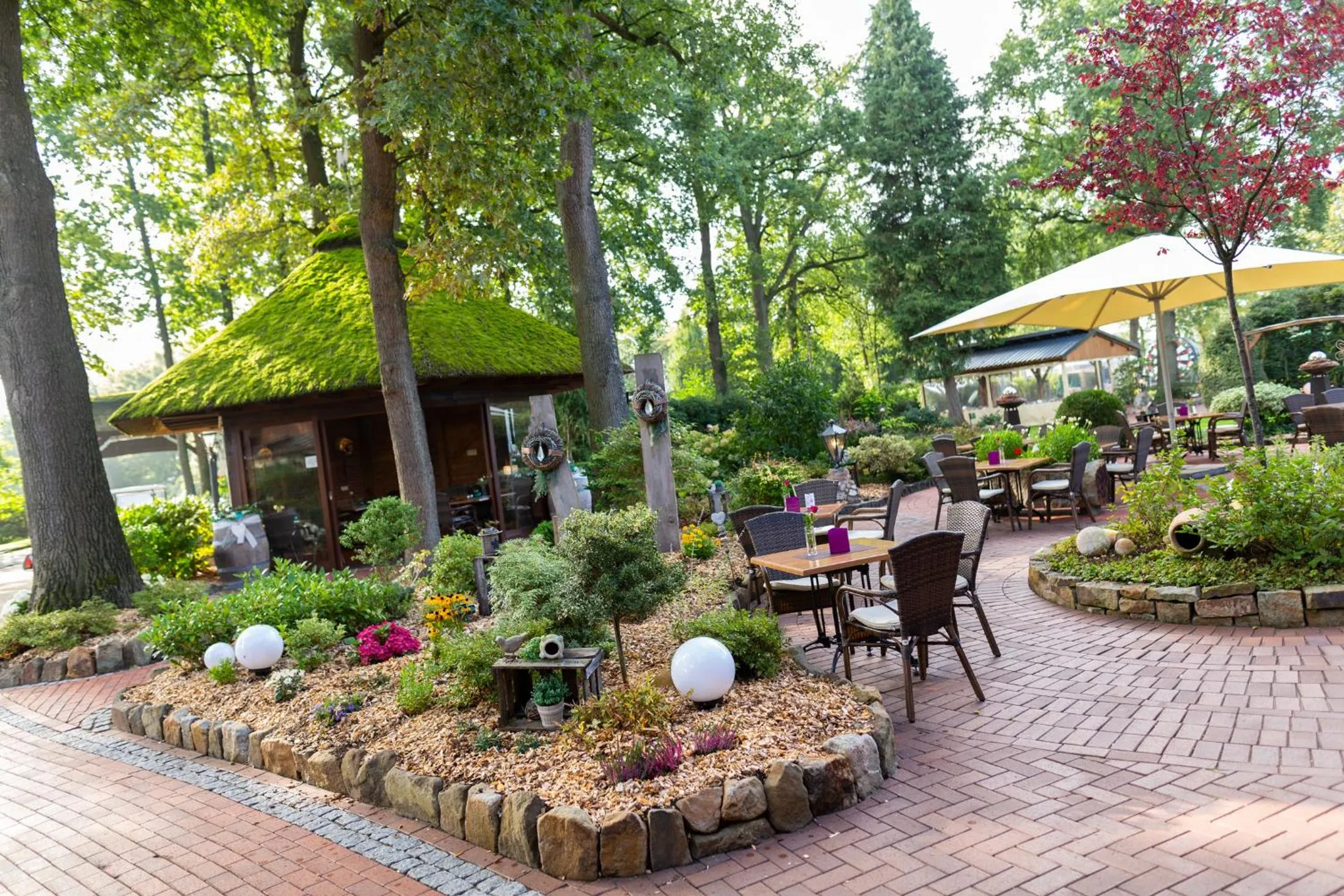 Patio in Hotel Mutter-Bahr