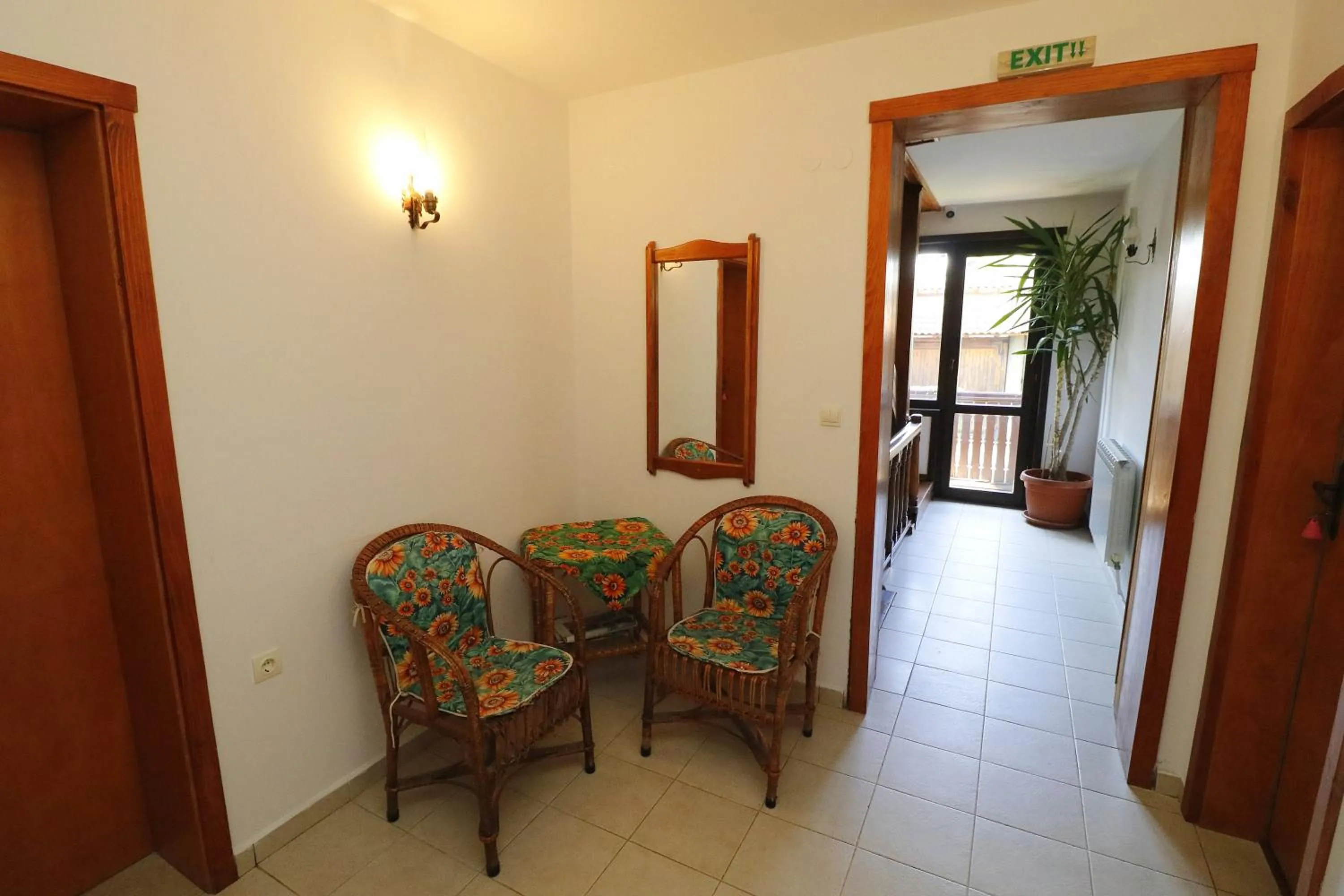 Seating area in Family Hotel Arbanashka Sreshta