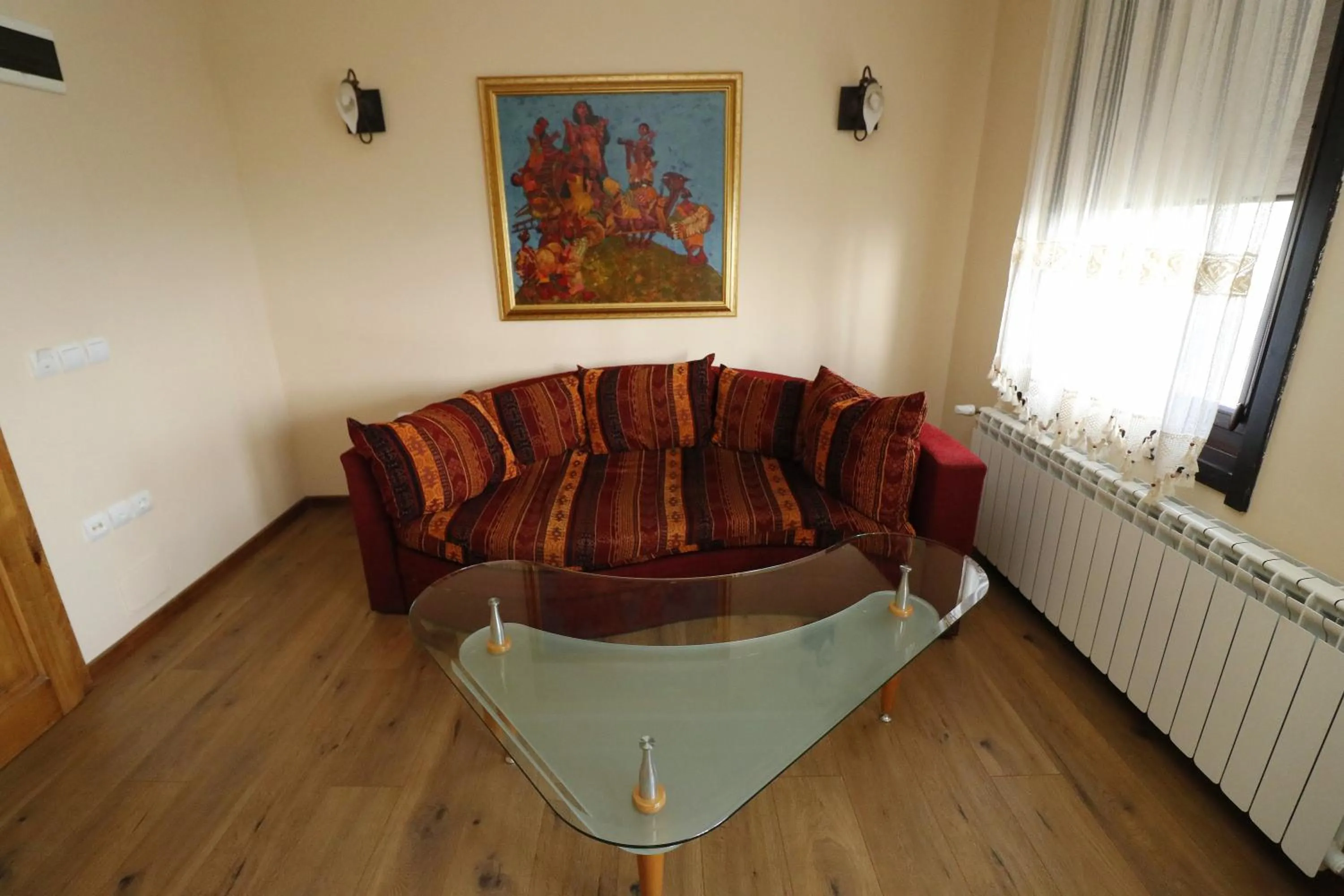 Seating area in Family Hotel Arbanashka Sreshta