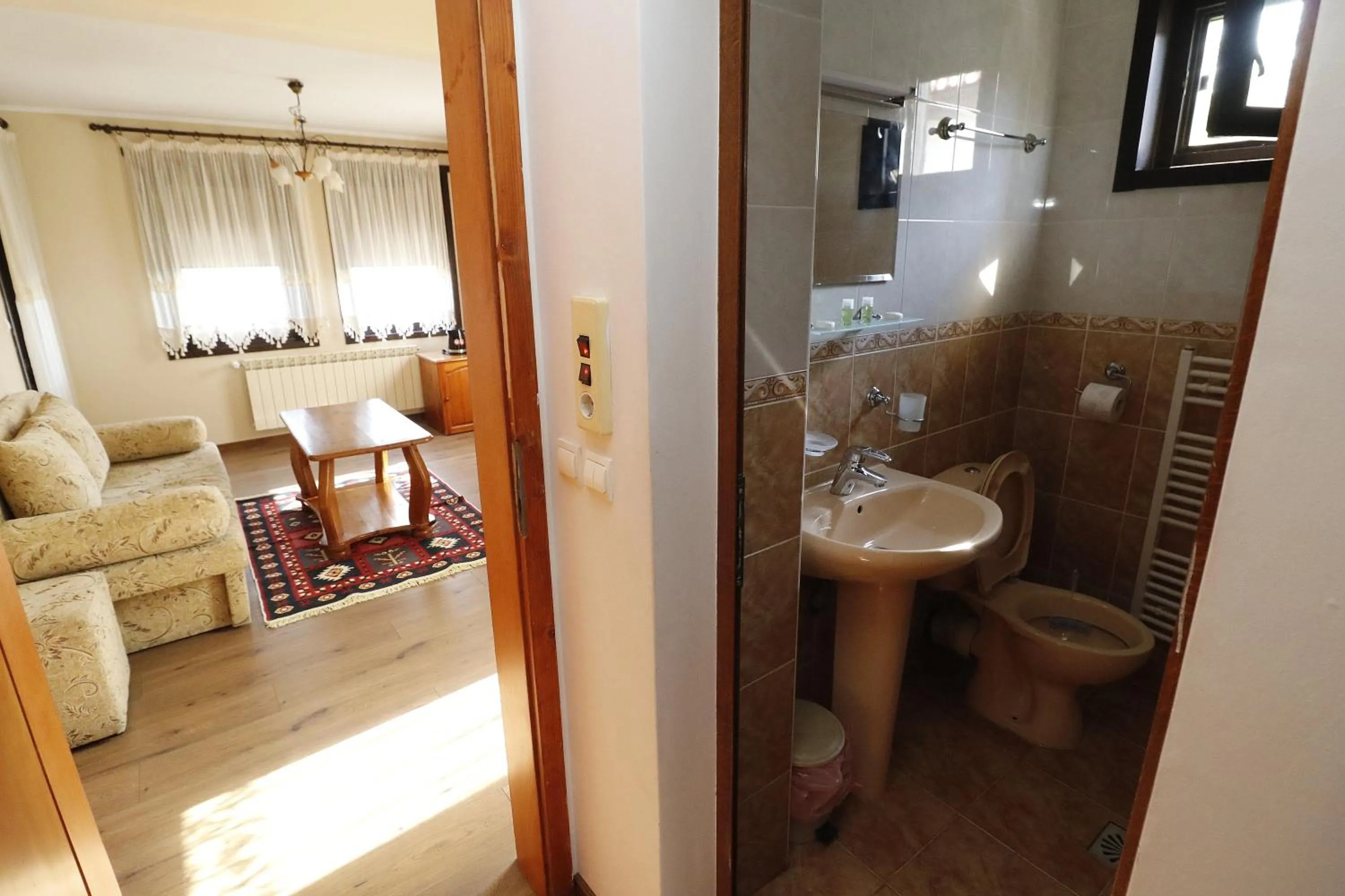 Bathroom in Family Hotel Arbanashka Sreshta