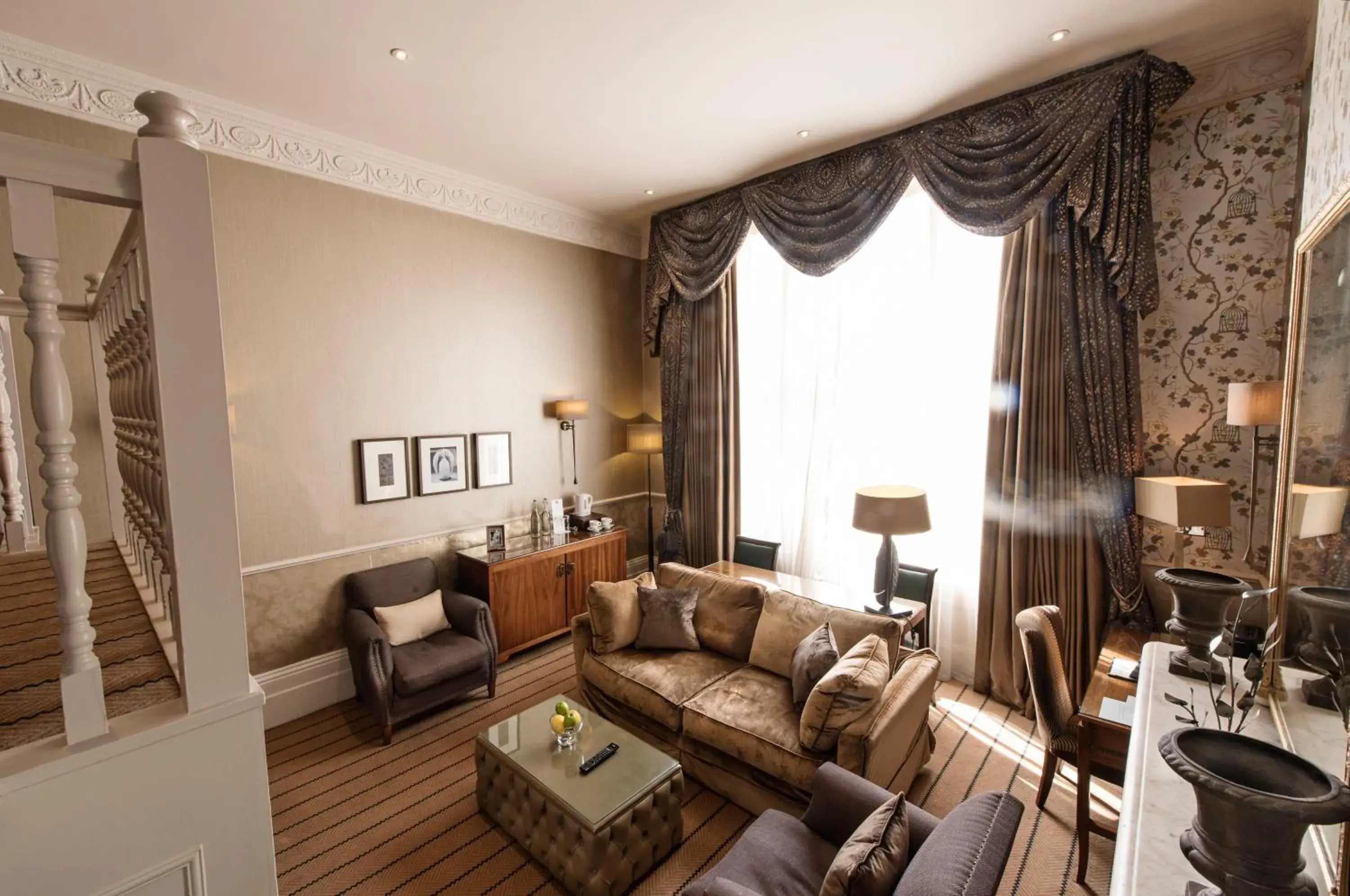 Living room in The Colonnade Living room in The Colonnade