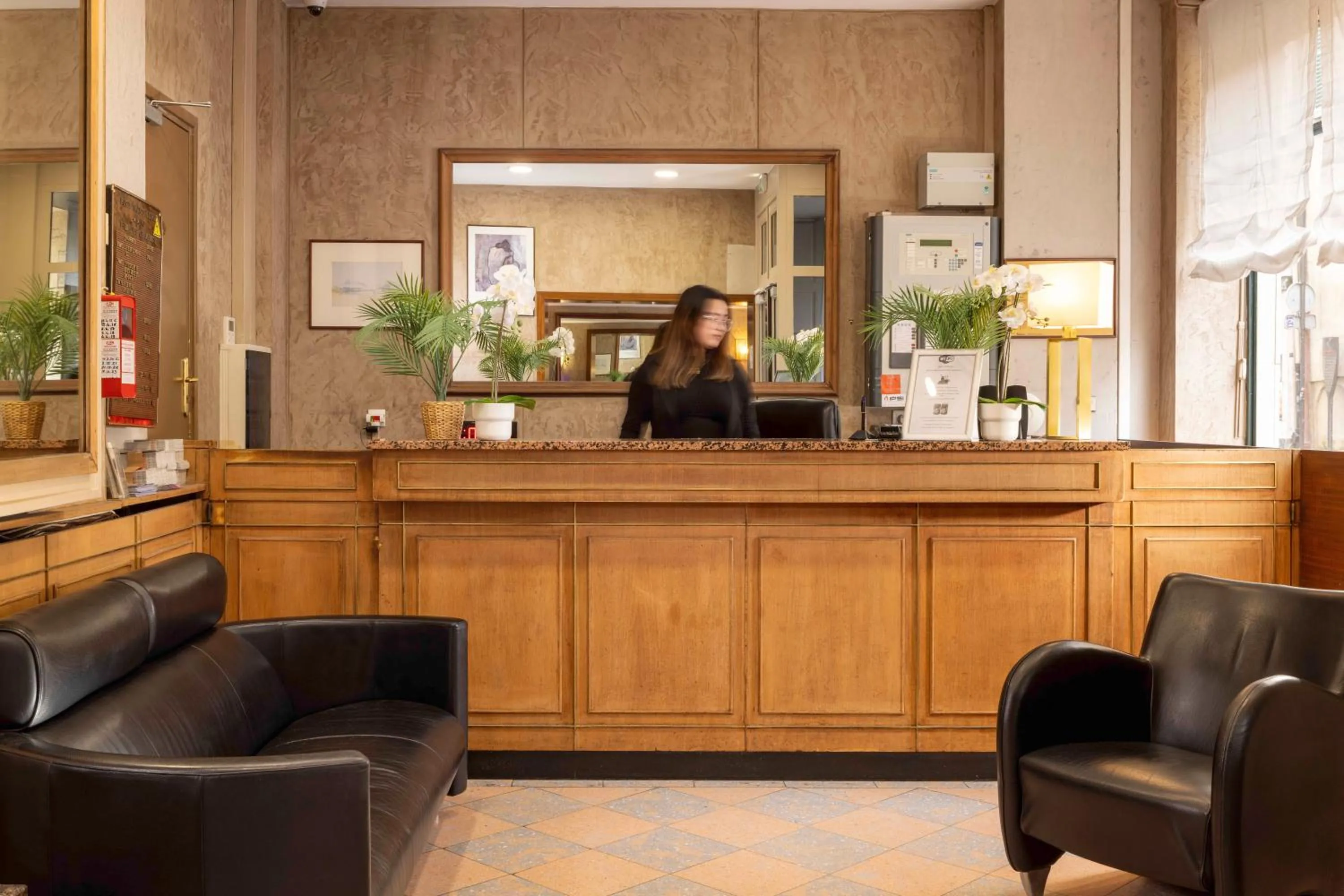 Lobby or reception in Hôtel Saint Pierre