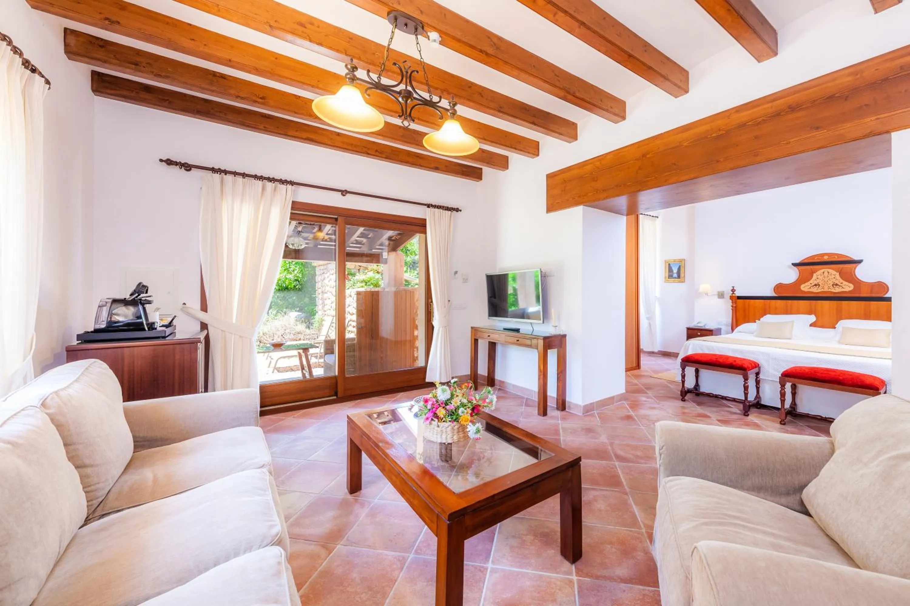 Bed in Finca Ca's Curial - Agroturismo - Adults Only