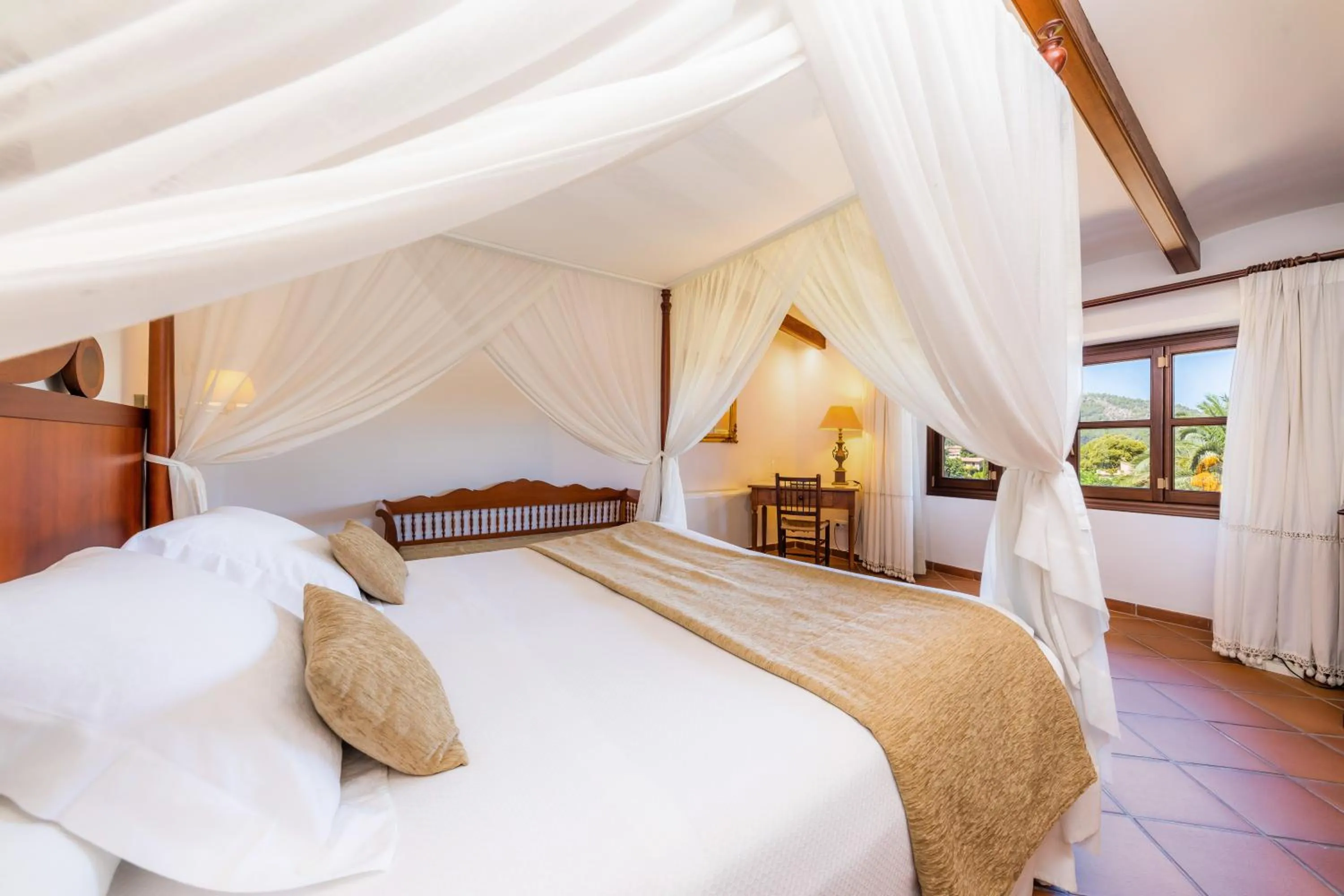 Bed in Finca Ca's Curial - Agroturismo - Adults Only
