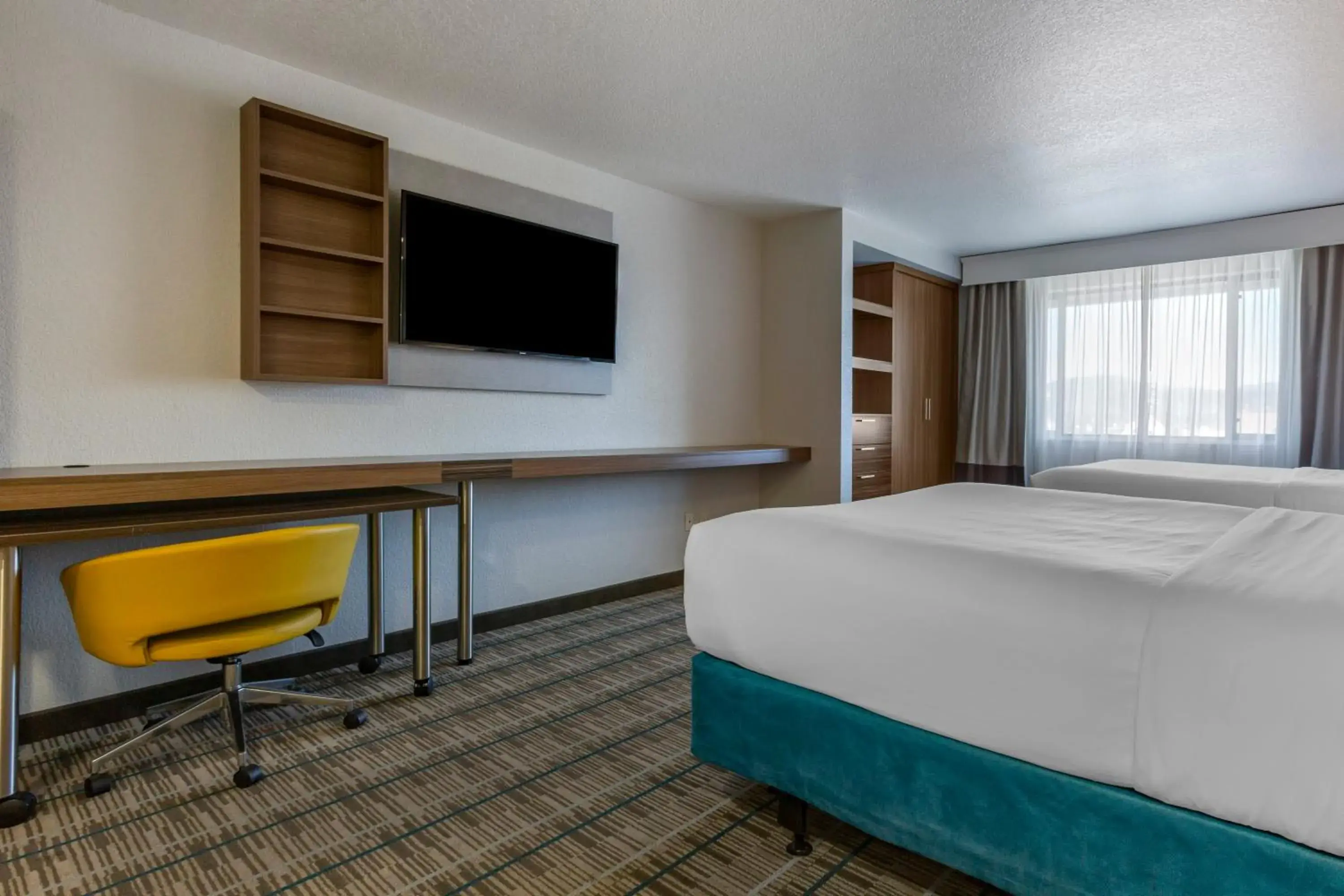 Standard Queen Room with Two Queen Beds and Transfer Shower - Accessible/Non-Smoking in MainStay Suites I-90 City Center Standard Queen Room with Two Queen Beds and Transfer Shower - Accessible/Non-Smoking in MainStay Suites I-90 City Center