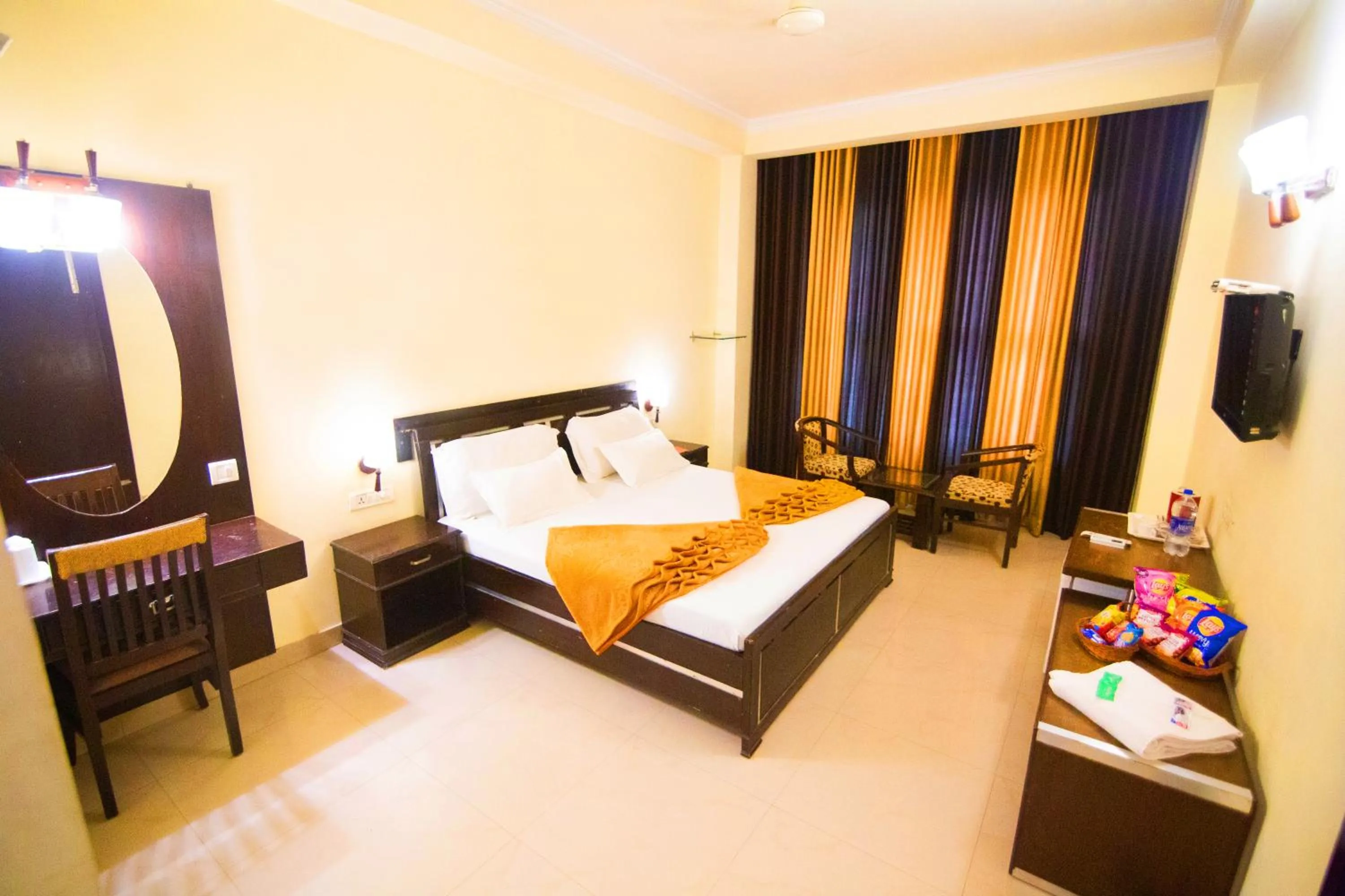 Bed in Hotel Hong Kong Inn