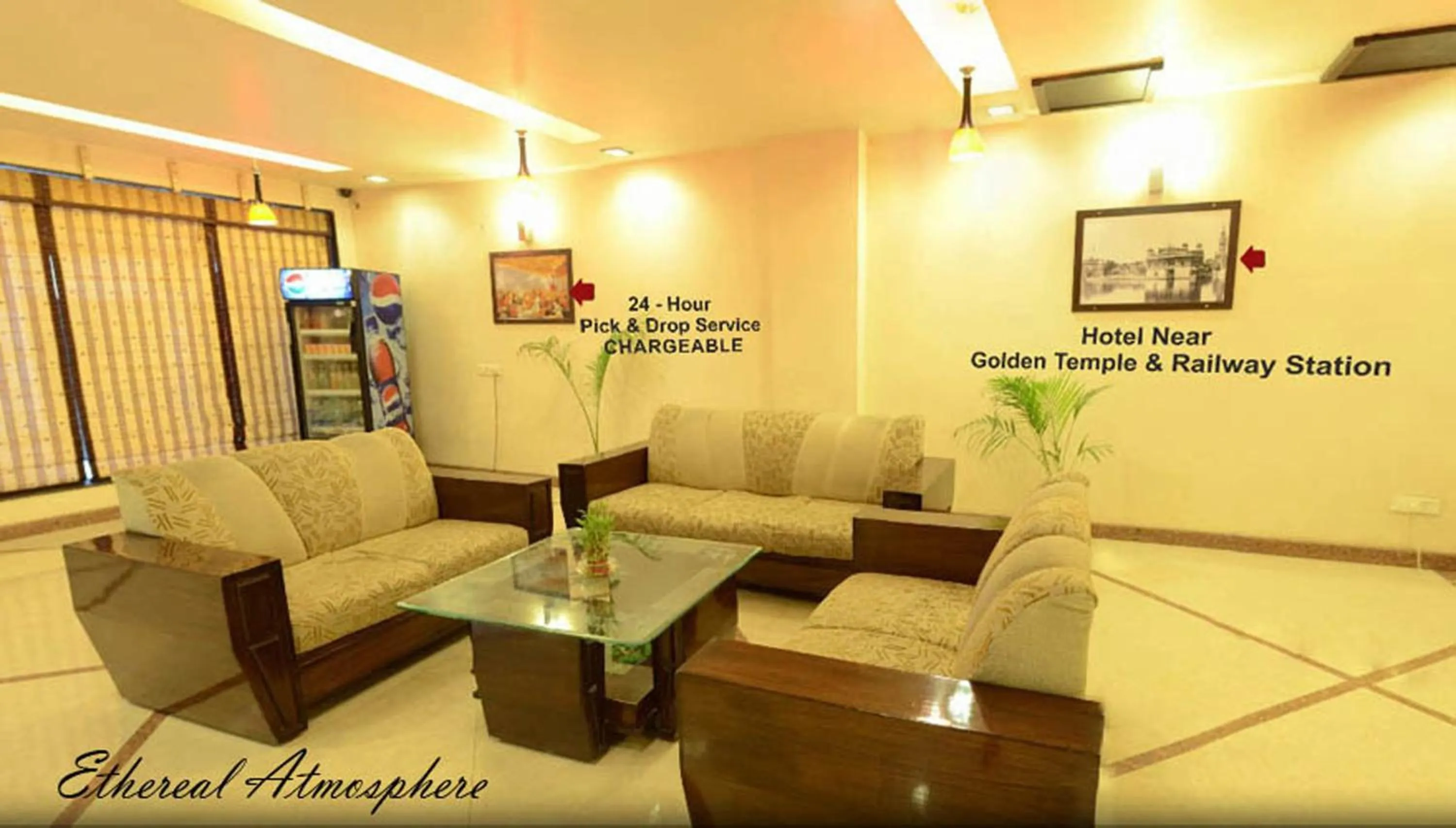 Lobby or reception in Hotel Hong Kong Inn