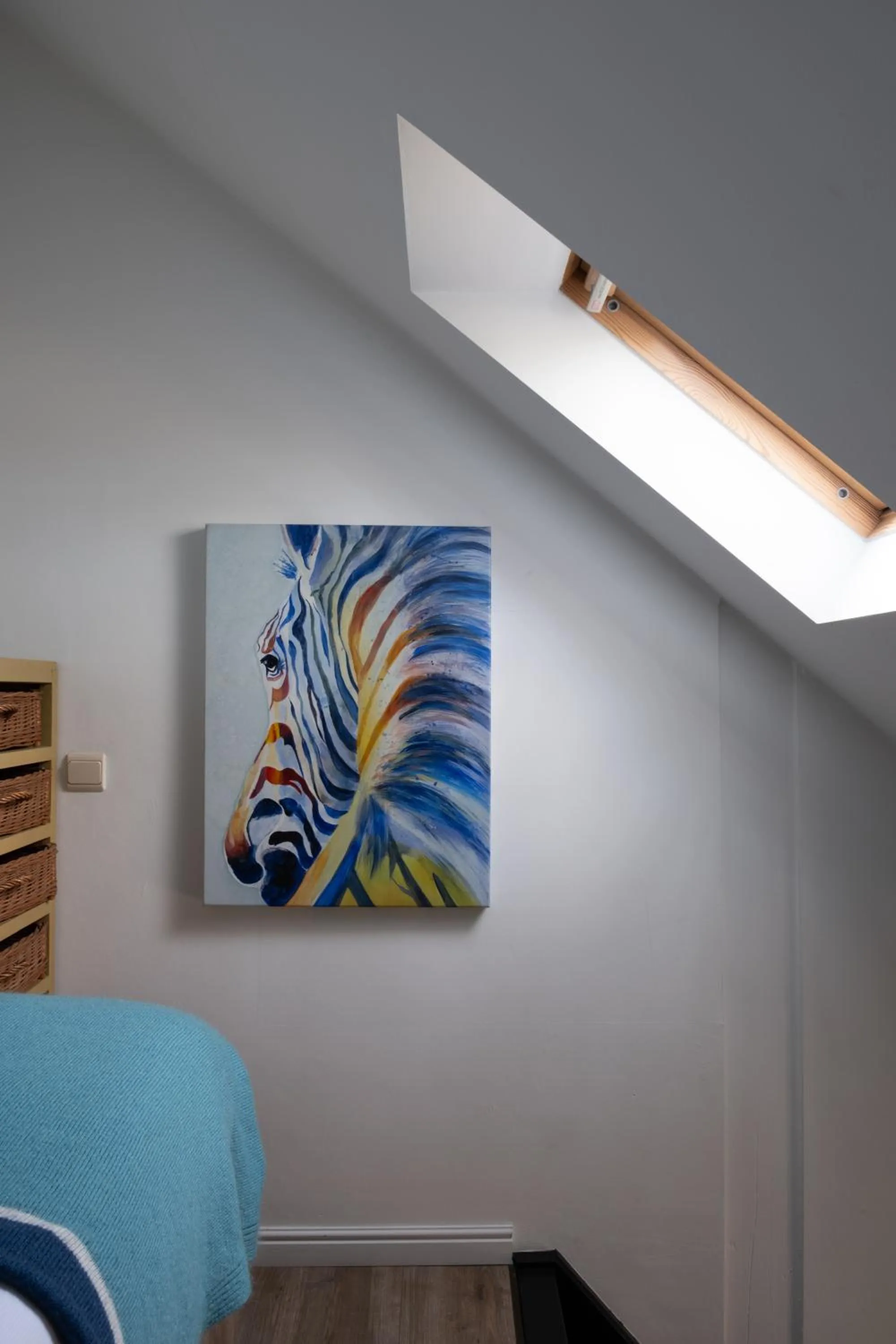 Decorative detail, Bed in B&B De Joker