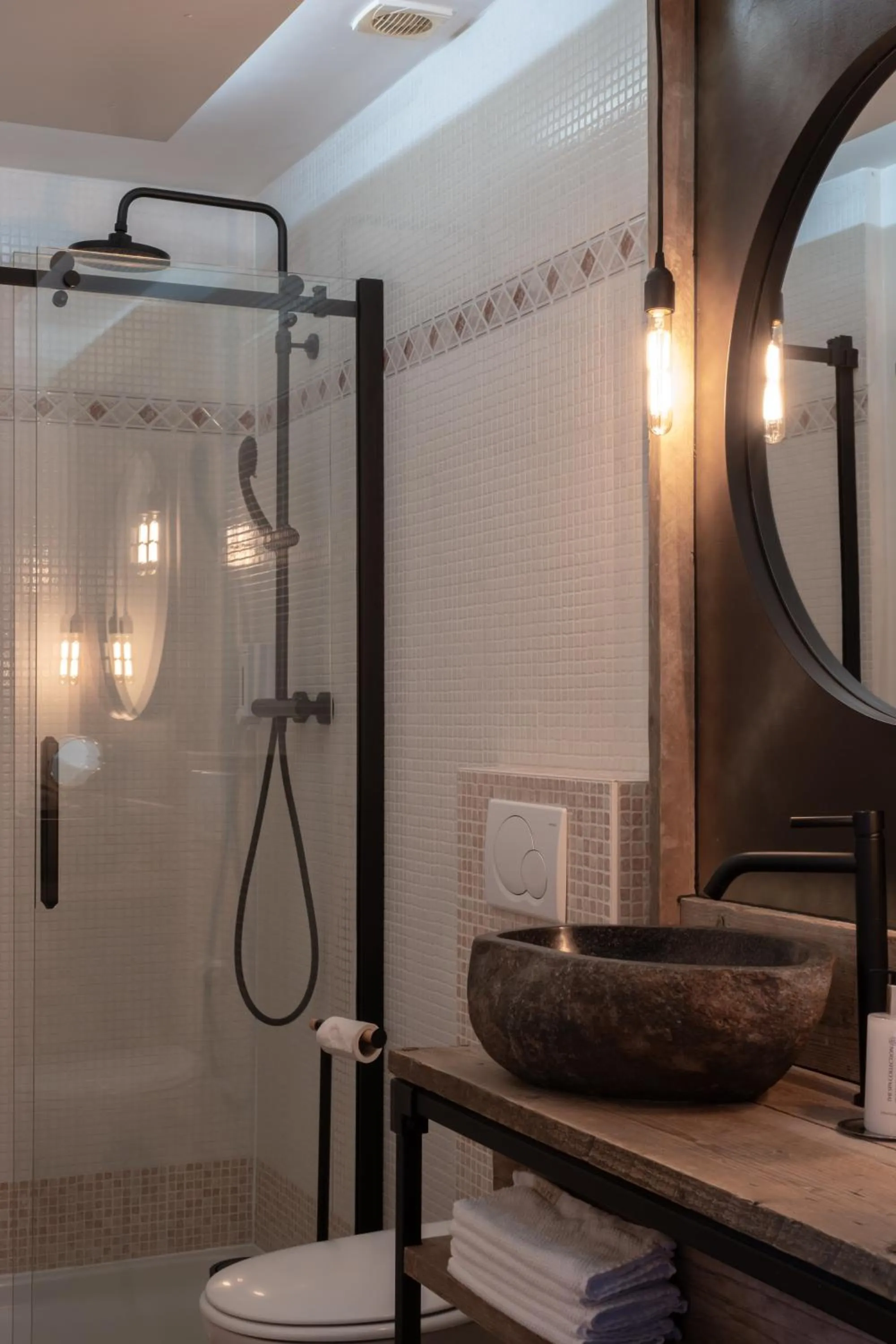 Shower in B&B De Joker