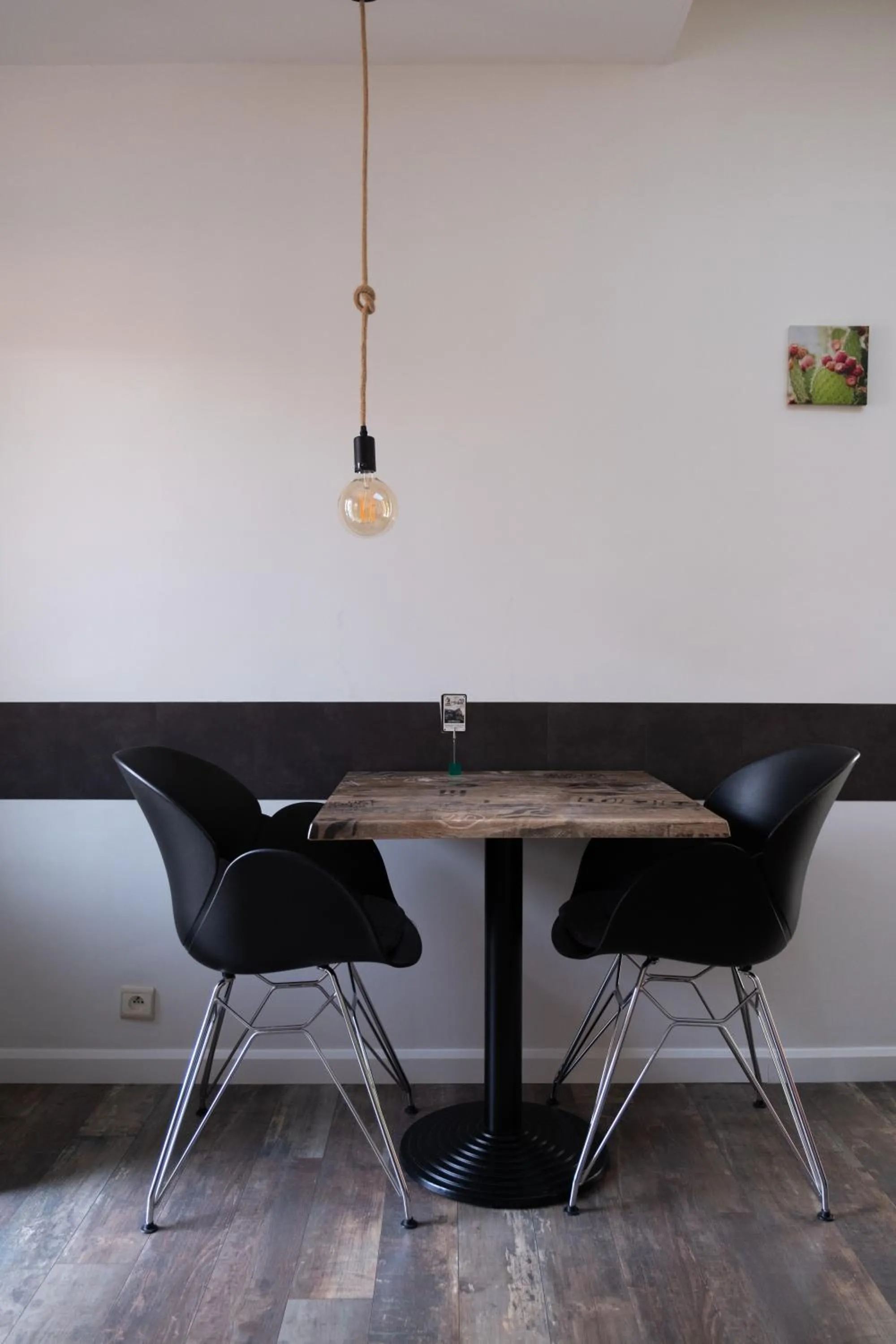 Seating area in B&B De Joker