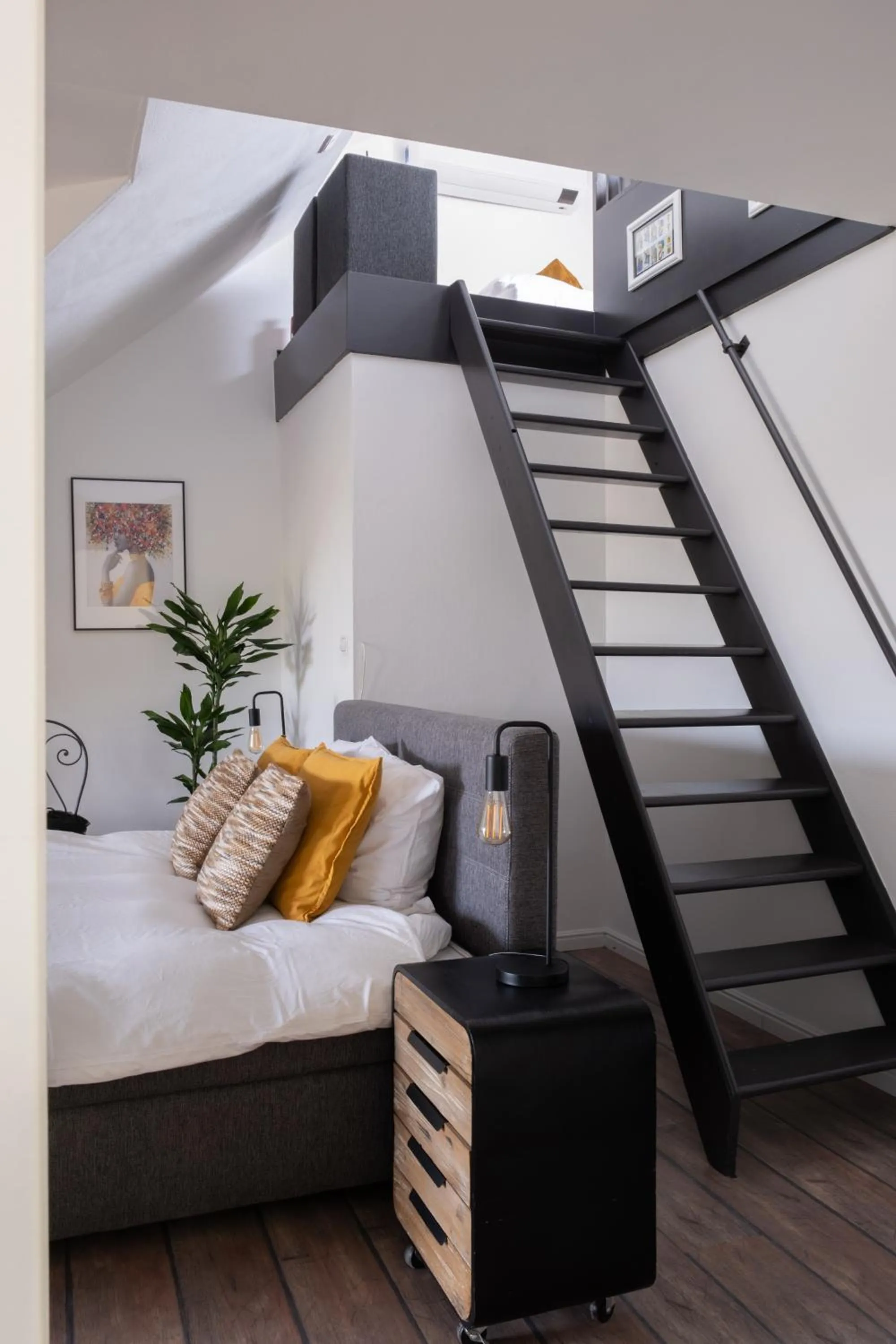 View (from property/room), Bed in B&B De Joker