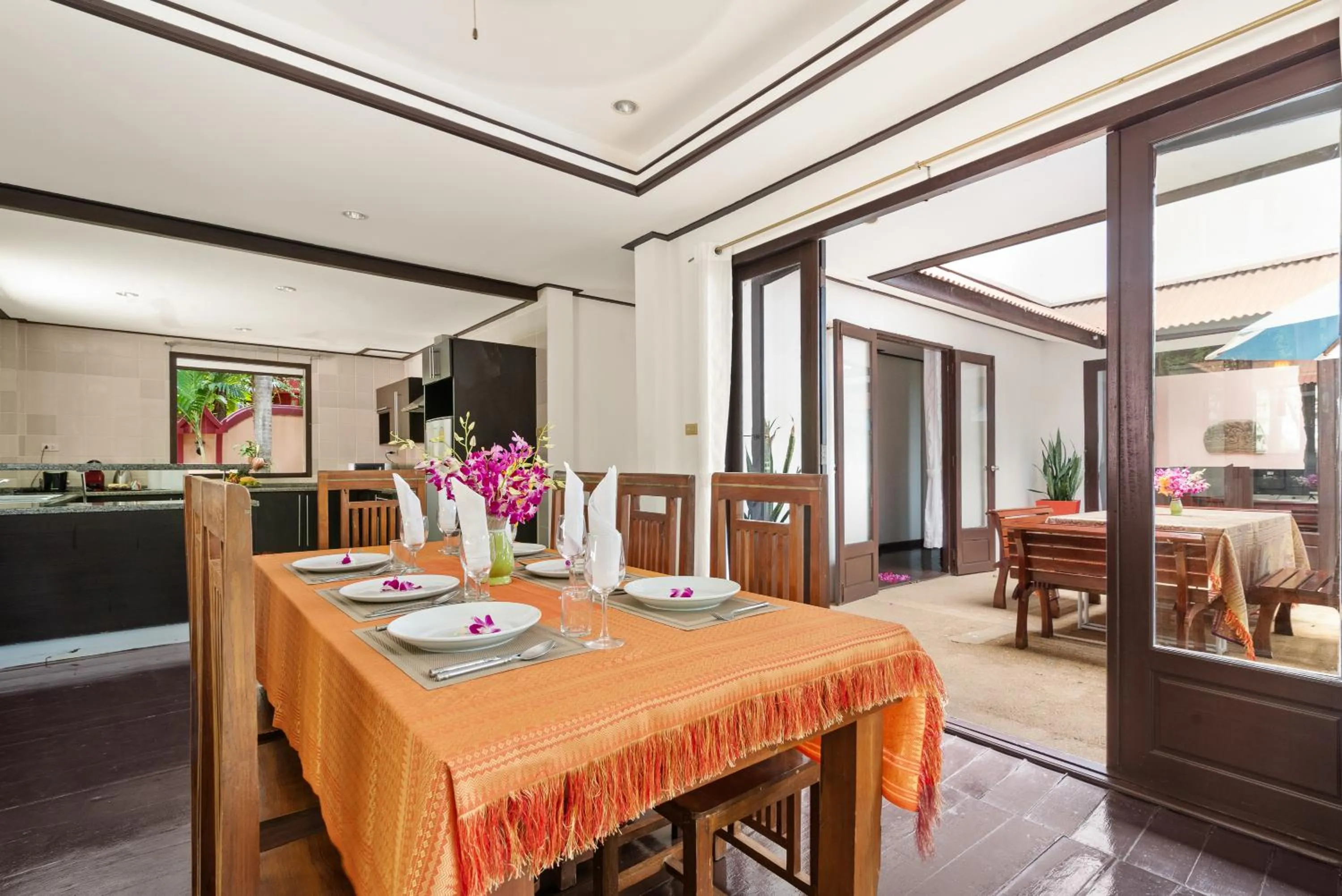 Dining area in Paradise Island Estate