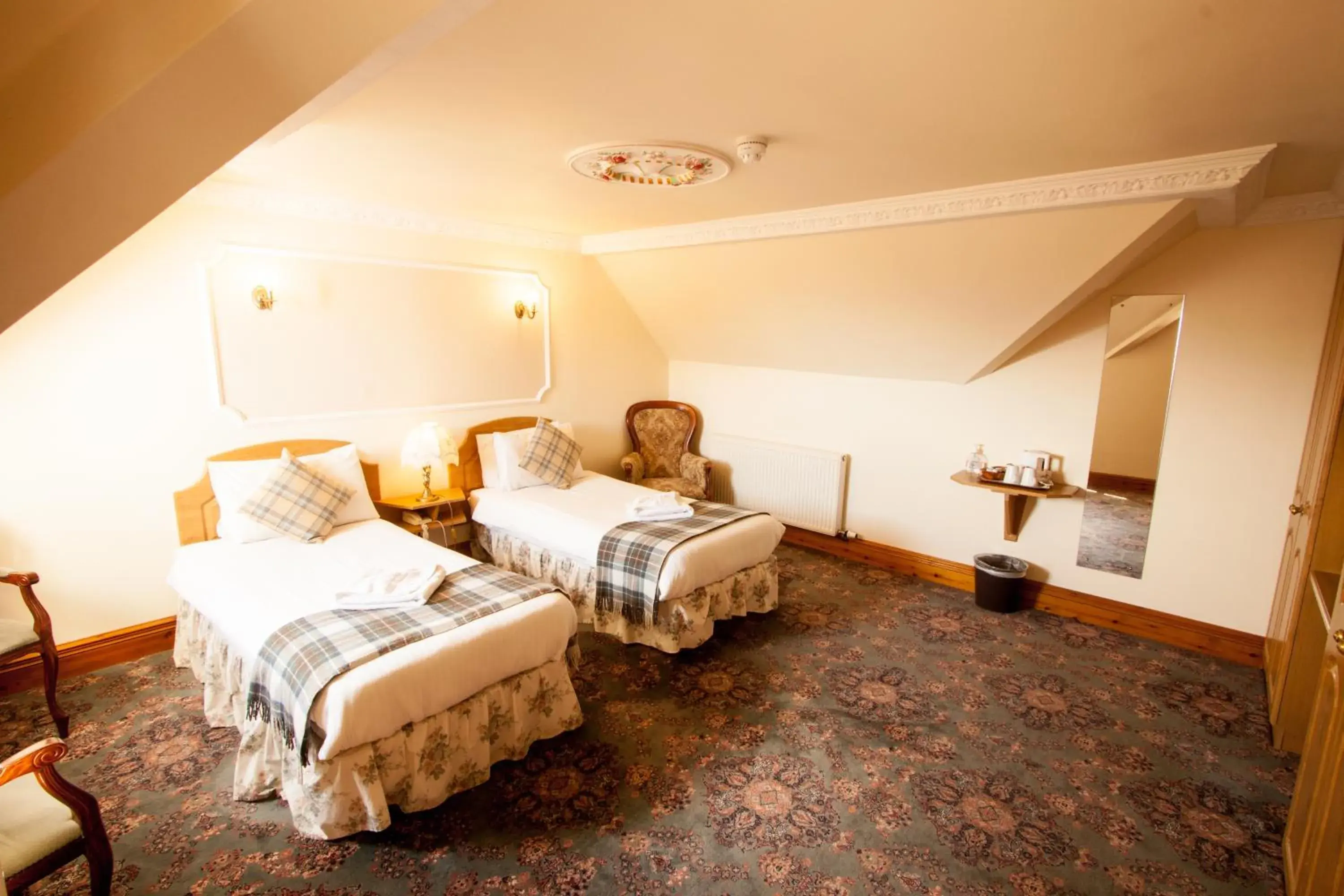 Bedroom, Bed in Duke Of Gordon Hotel Bedroom, Bed in Duke Of Gordon Hotel