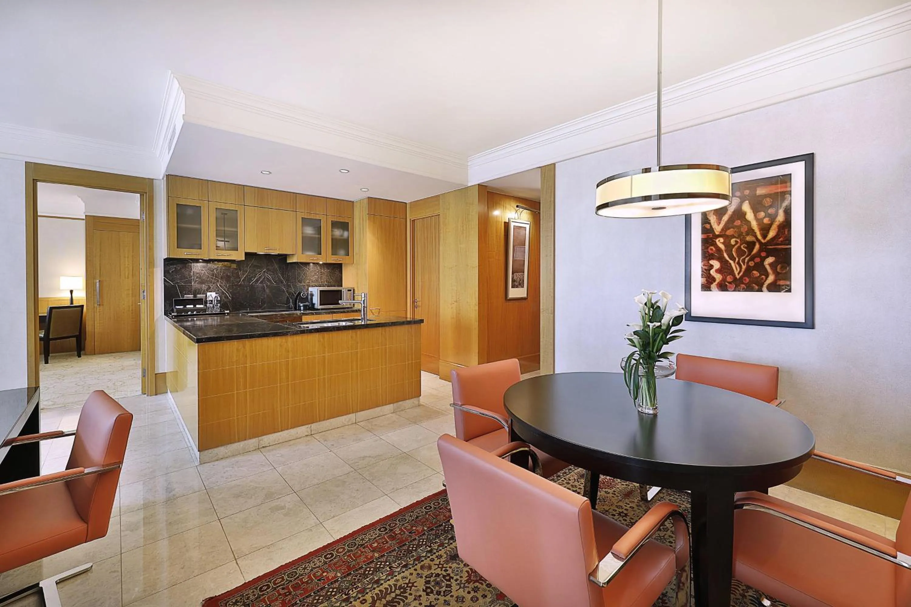 Bedroom in The Ritz-Carlton Executive Residences