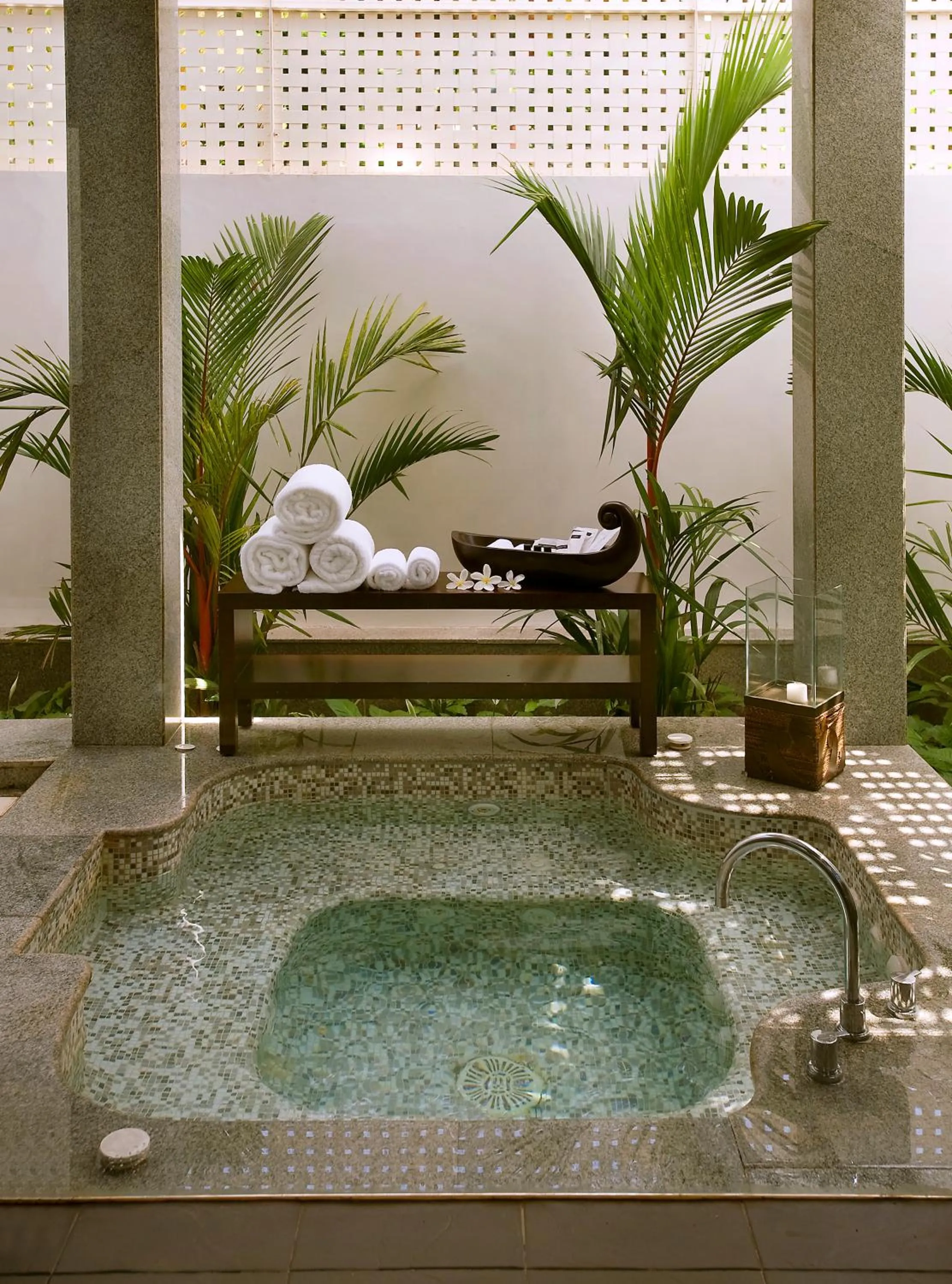 Decorative detail in The Lalit Resort & Spa Bekal