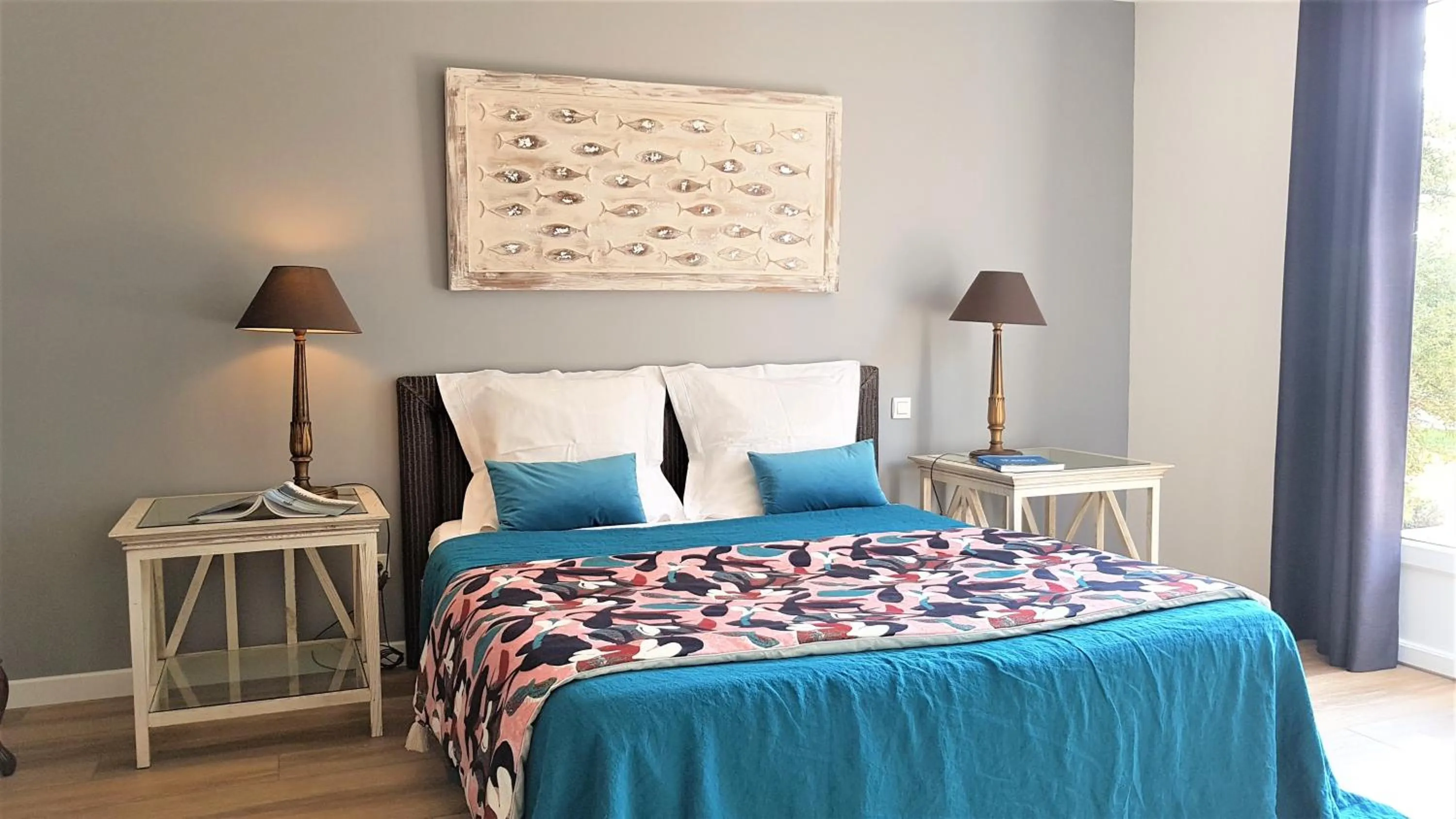 Bedroom, Bed in l'Arbre Voyageur