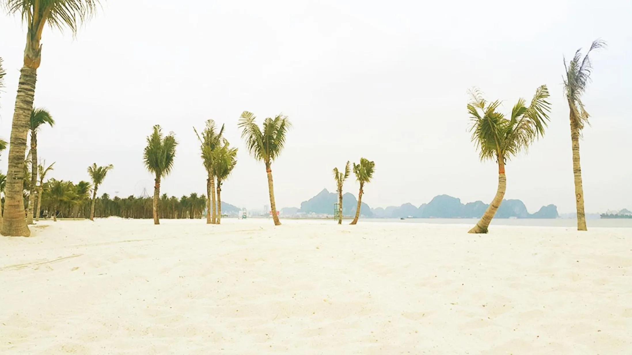 Beach in The Bay - Ha Long Homestay