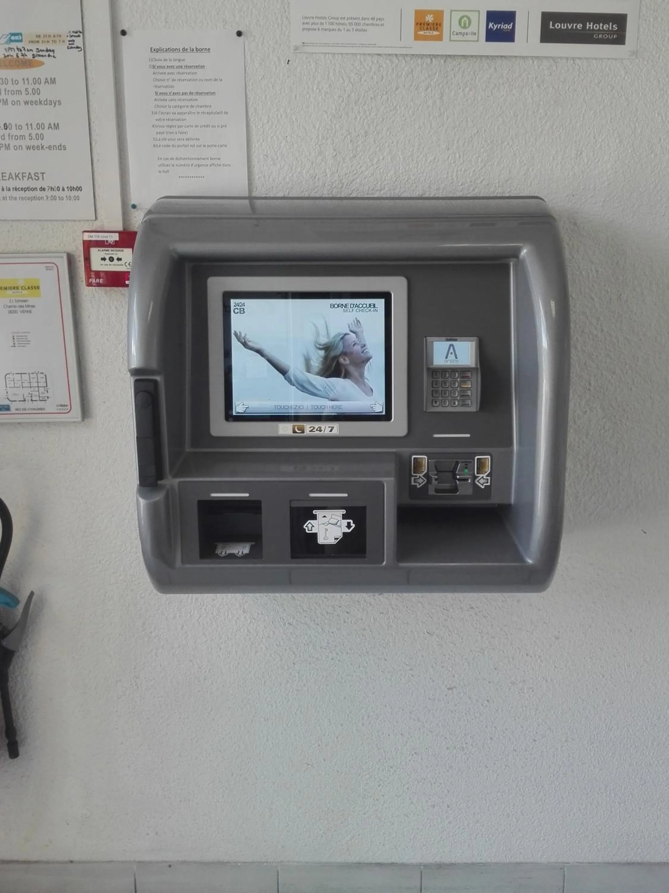 Area and facilities in Hotel HECO Lyon sud Vienne