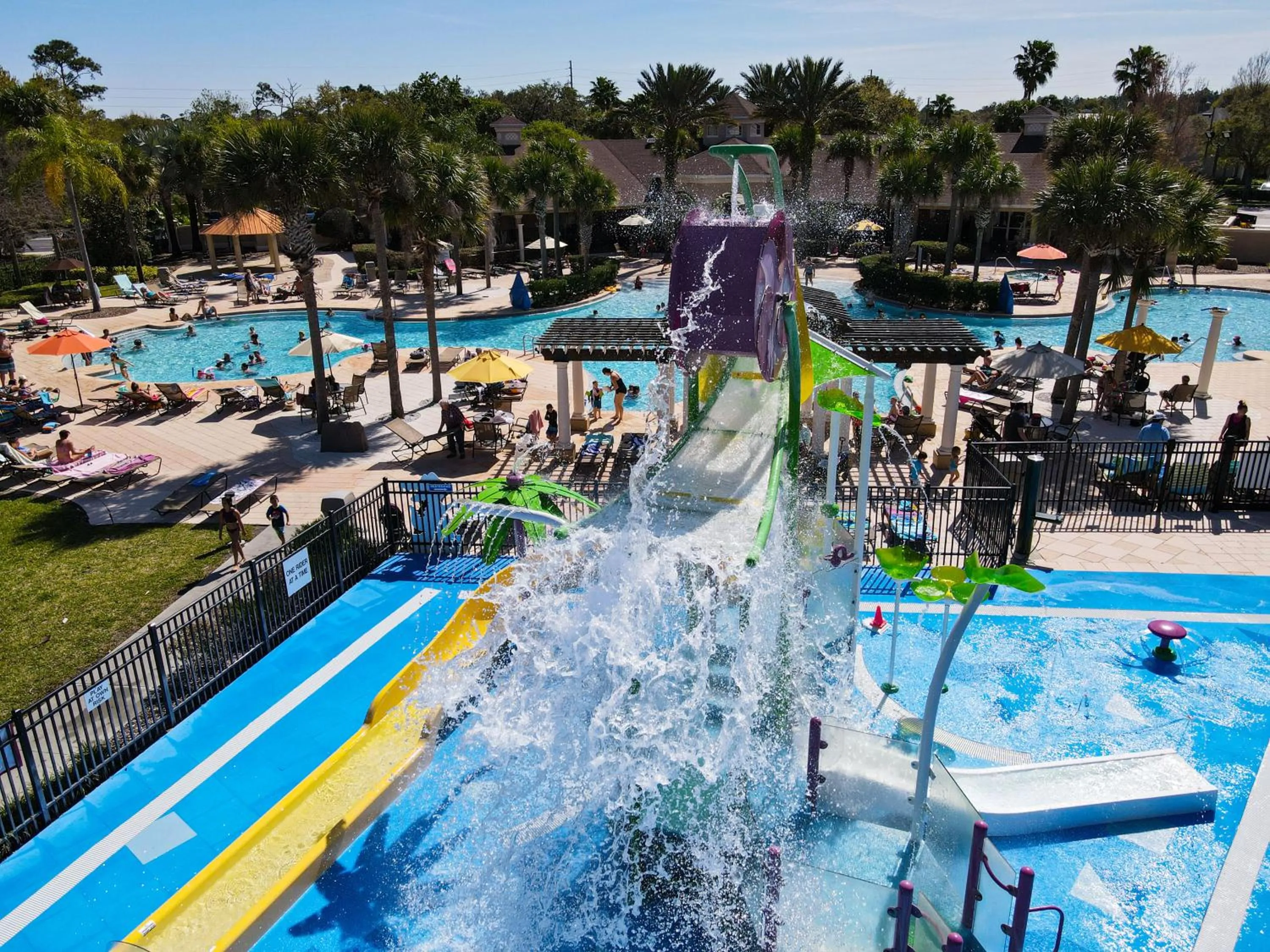 Aqua park in Flagstone Villa