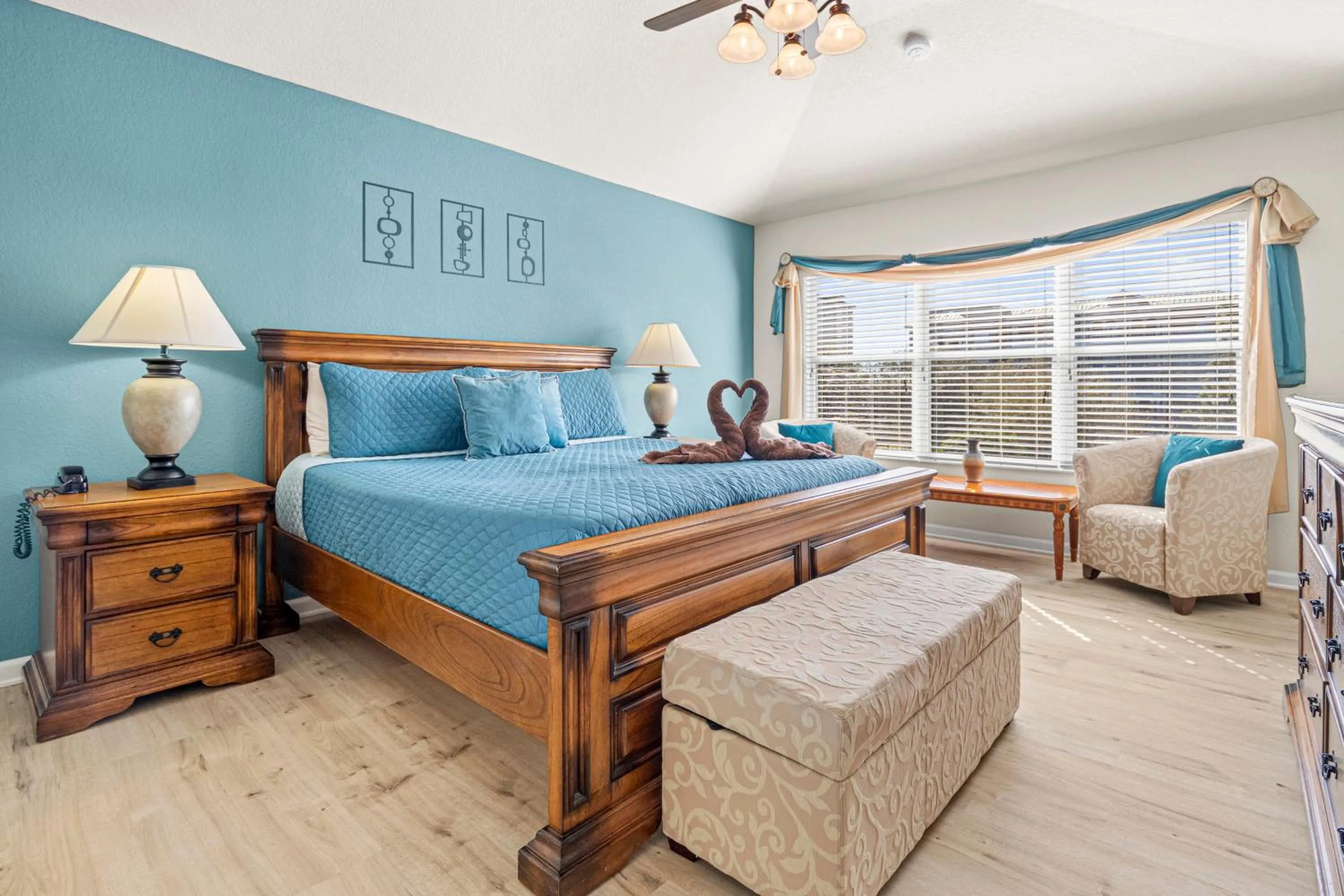 Bed in Flagstone Villa