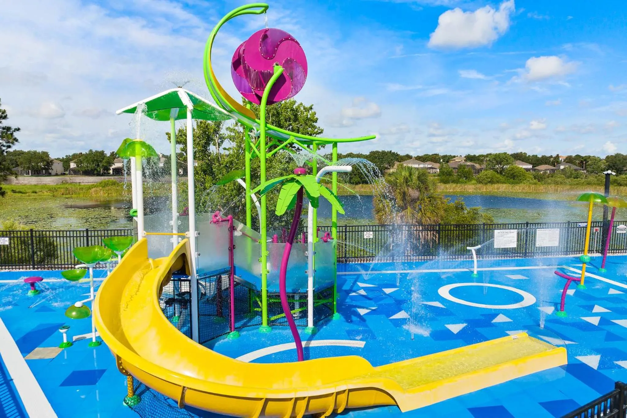 Aqua park in Flagstone Villa