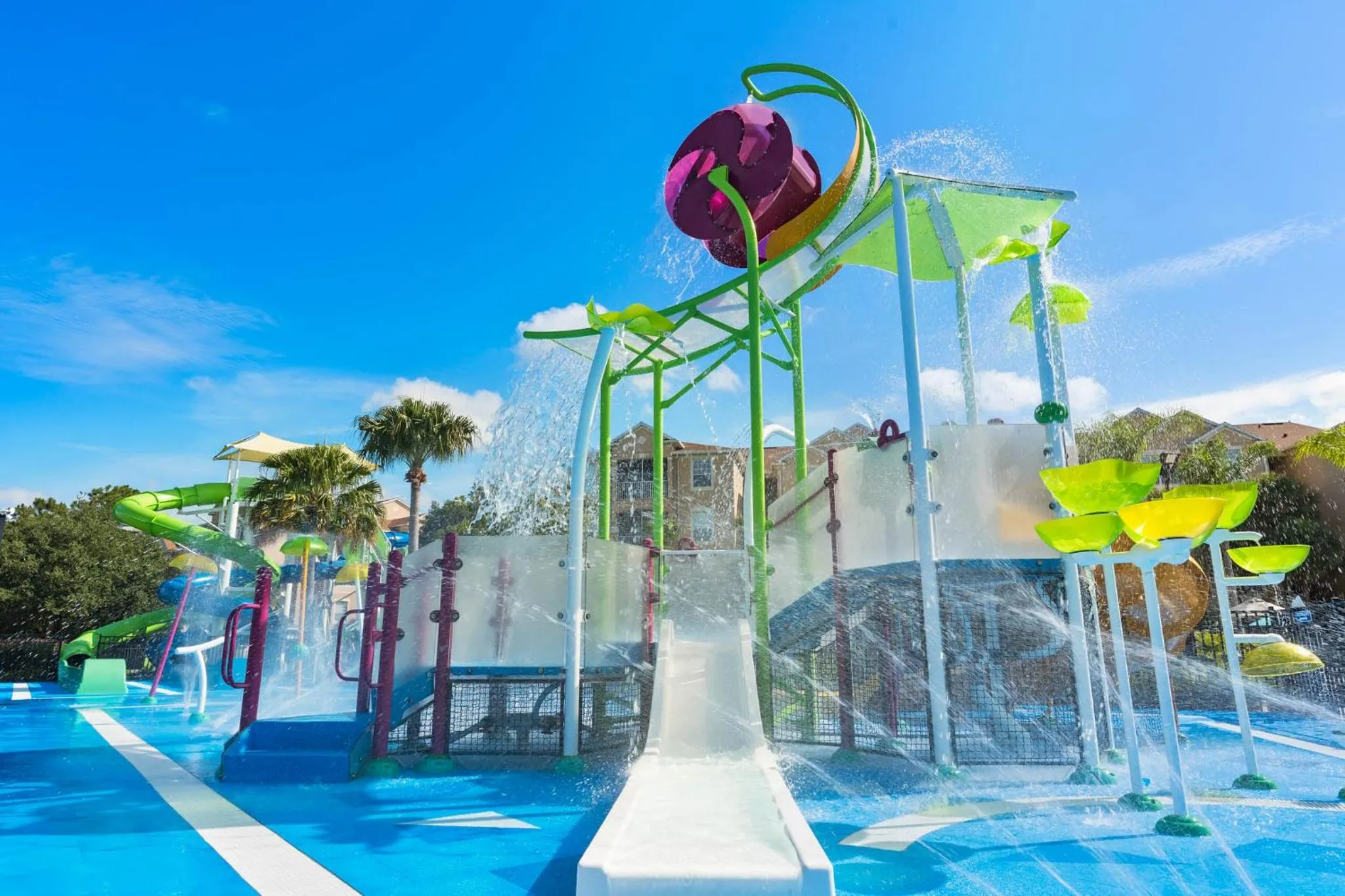 Aqua park in Flagstone Villa