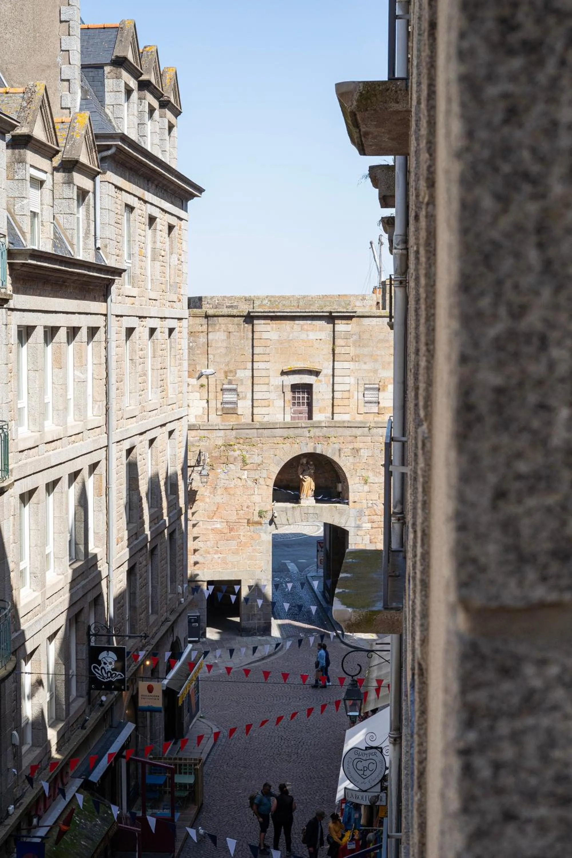 City view in La Maison des Armateurs