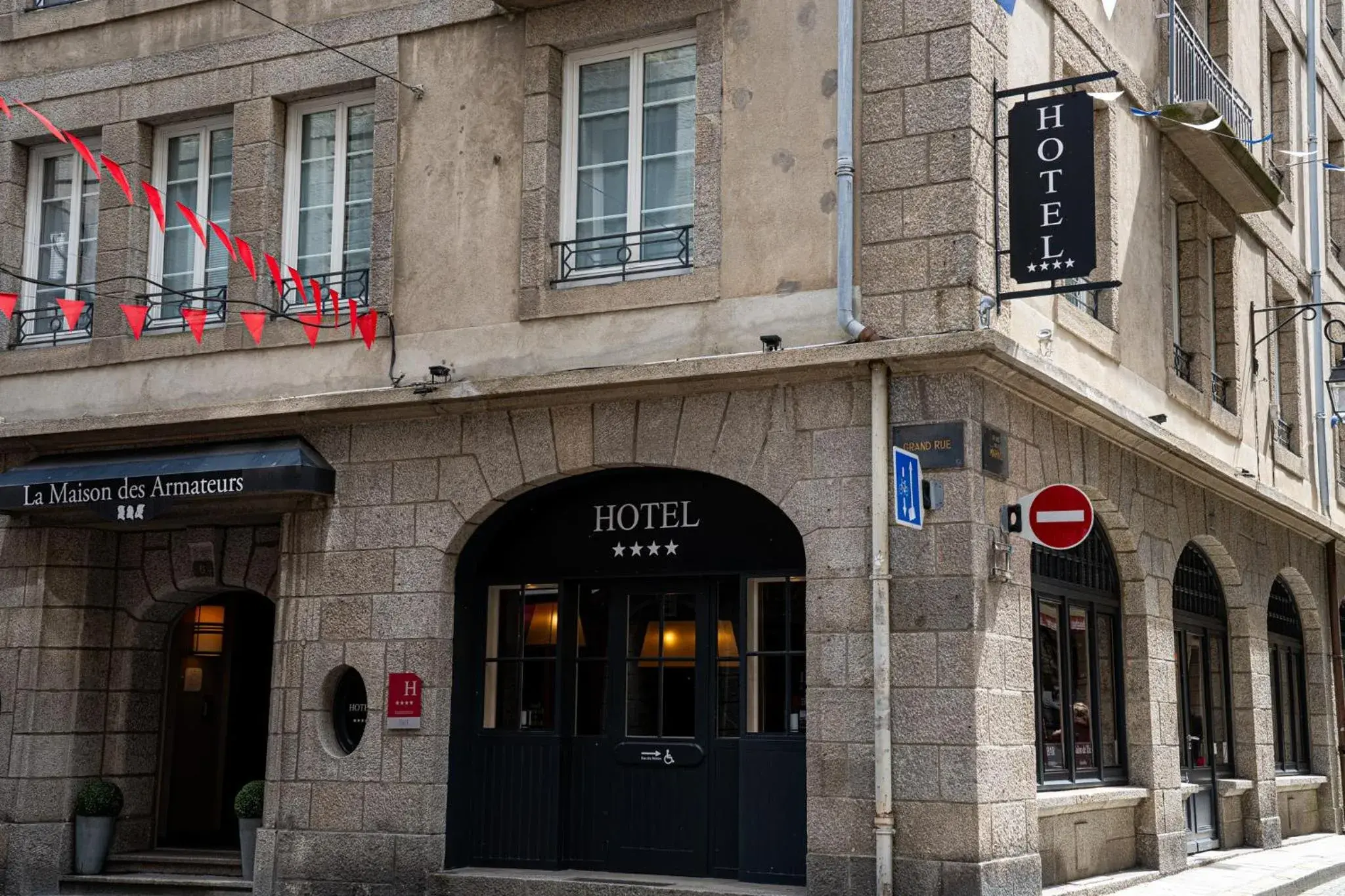 City view in La Maison des Armateurs City view in La Maison des Armateurs