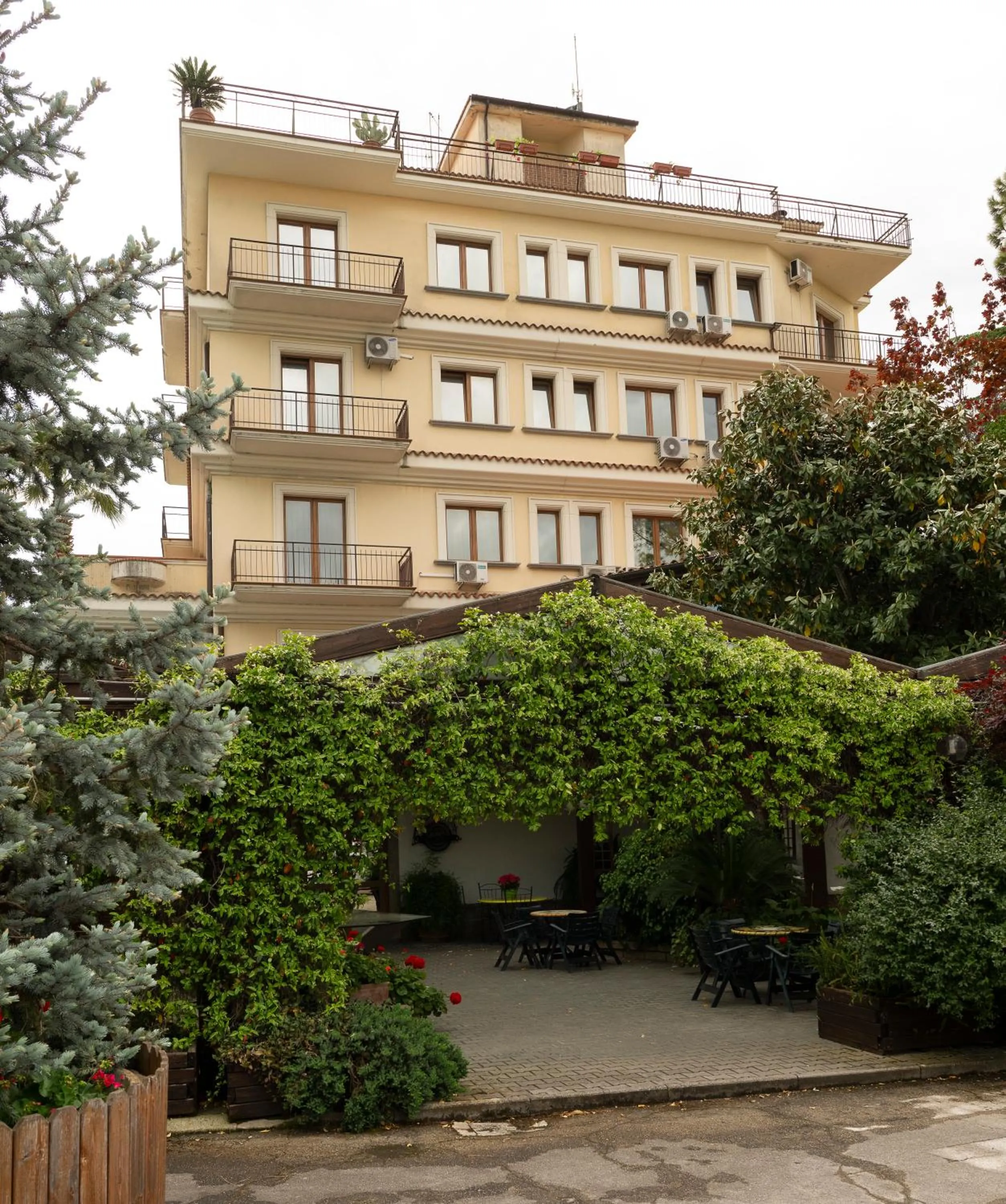 Property building in Hotel La Rotonda