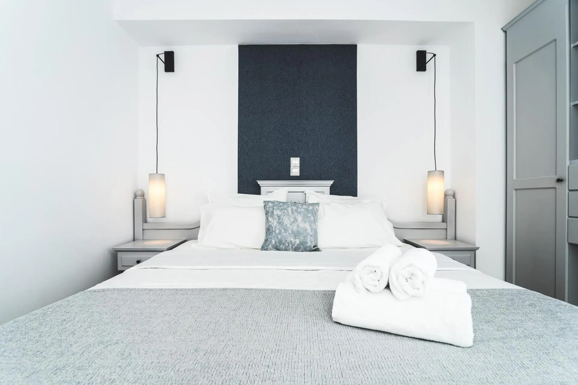 Bedroom, Bed in Zeus Village Resort - Adults Only