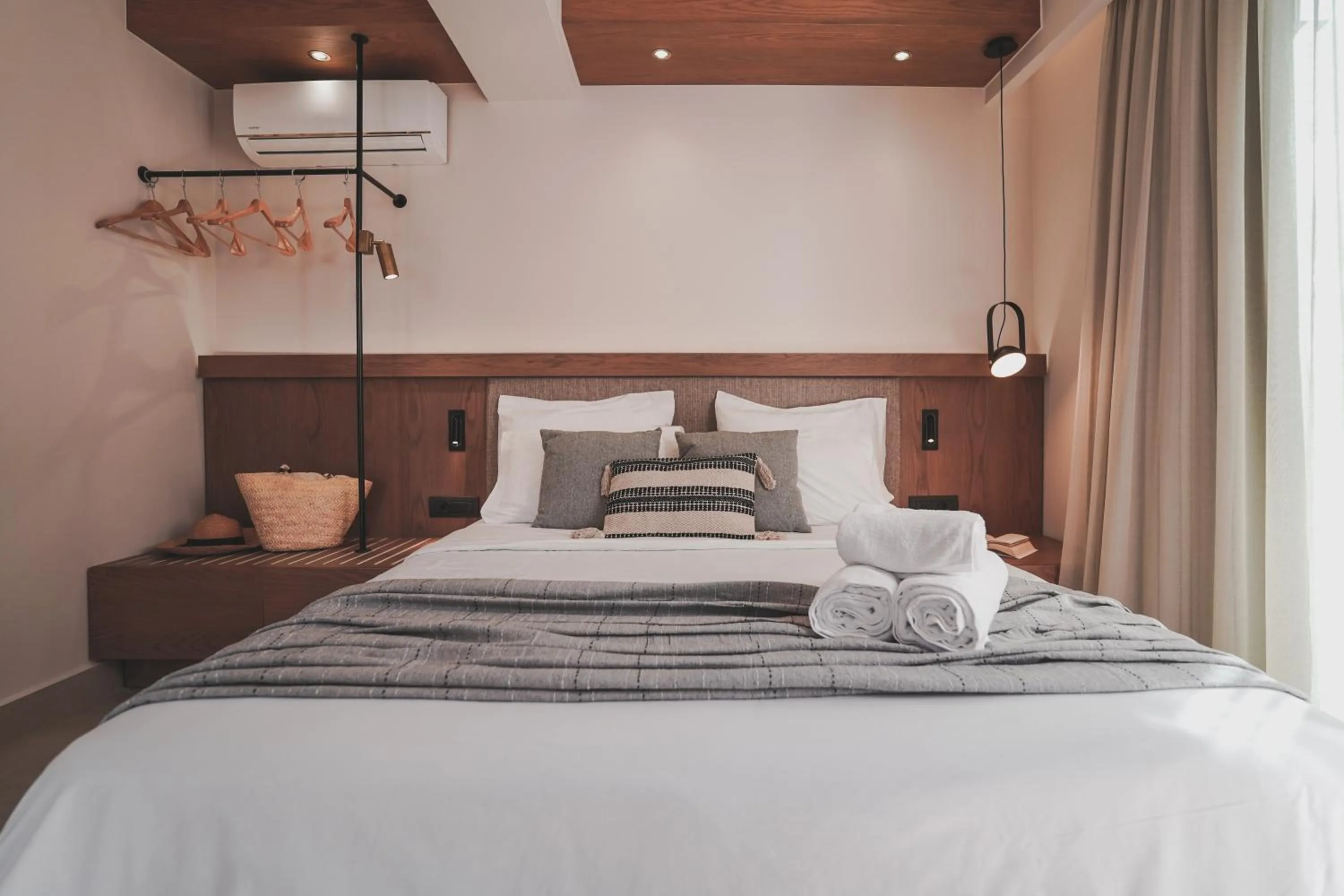 Bed in Zeus Village Resort - Adults Only